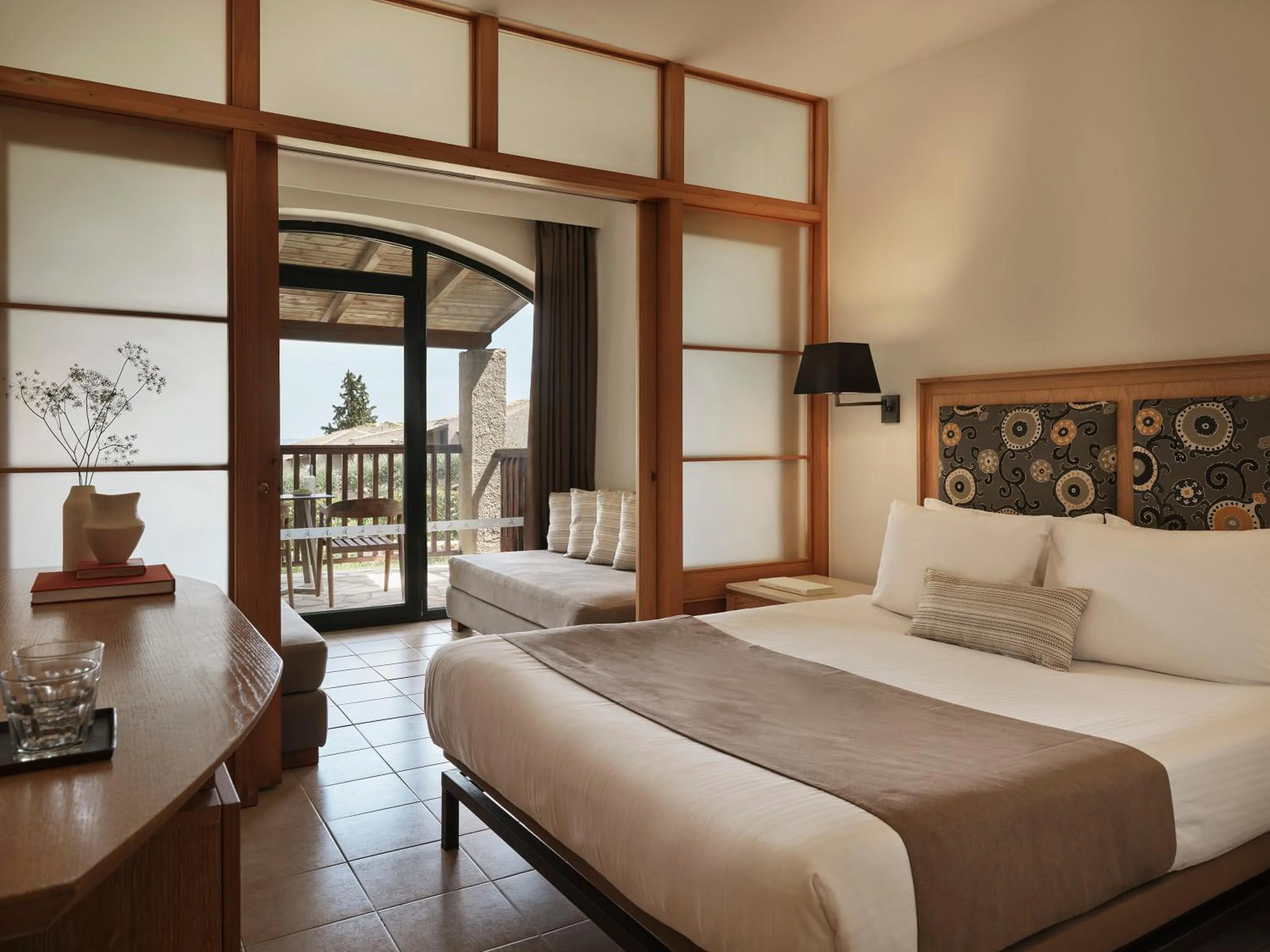 Photo of the whole room, Bed in Aeolos Beach Resort