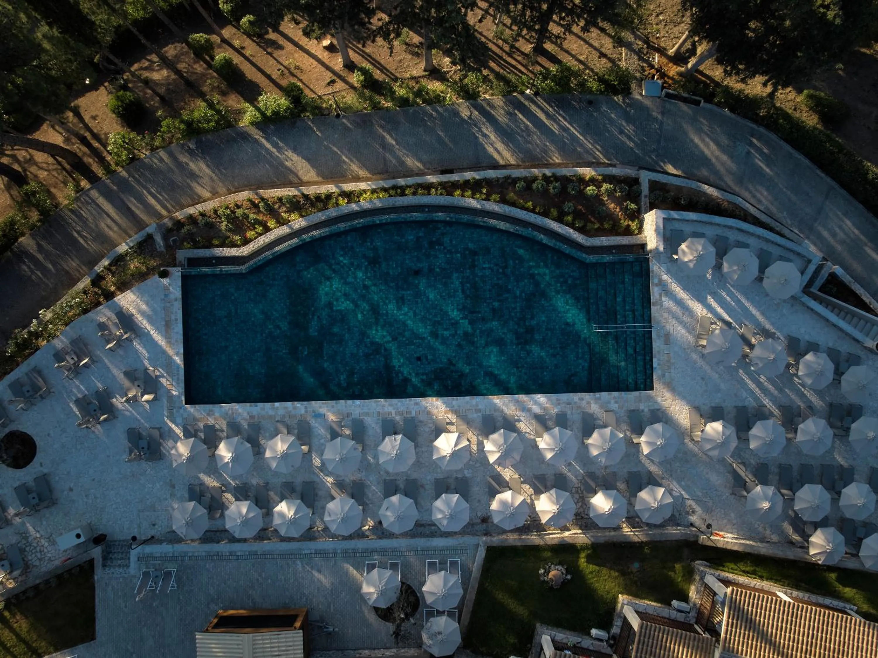 Bird's eye view in Aeolos Beach Resort