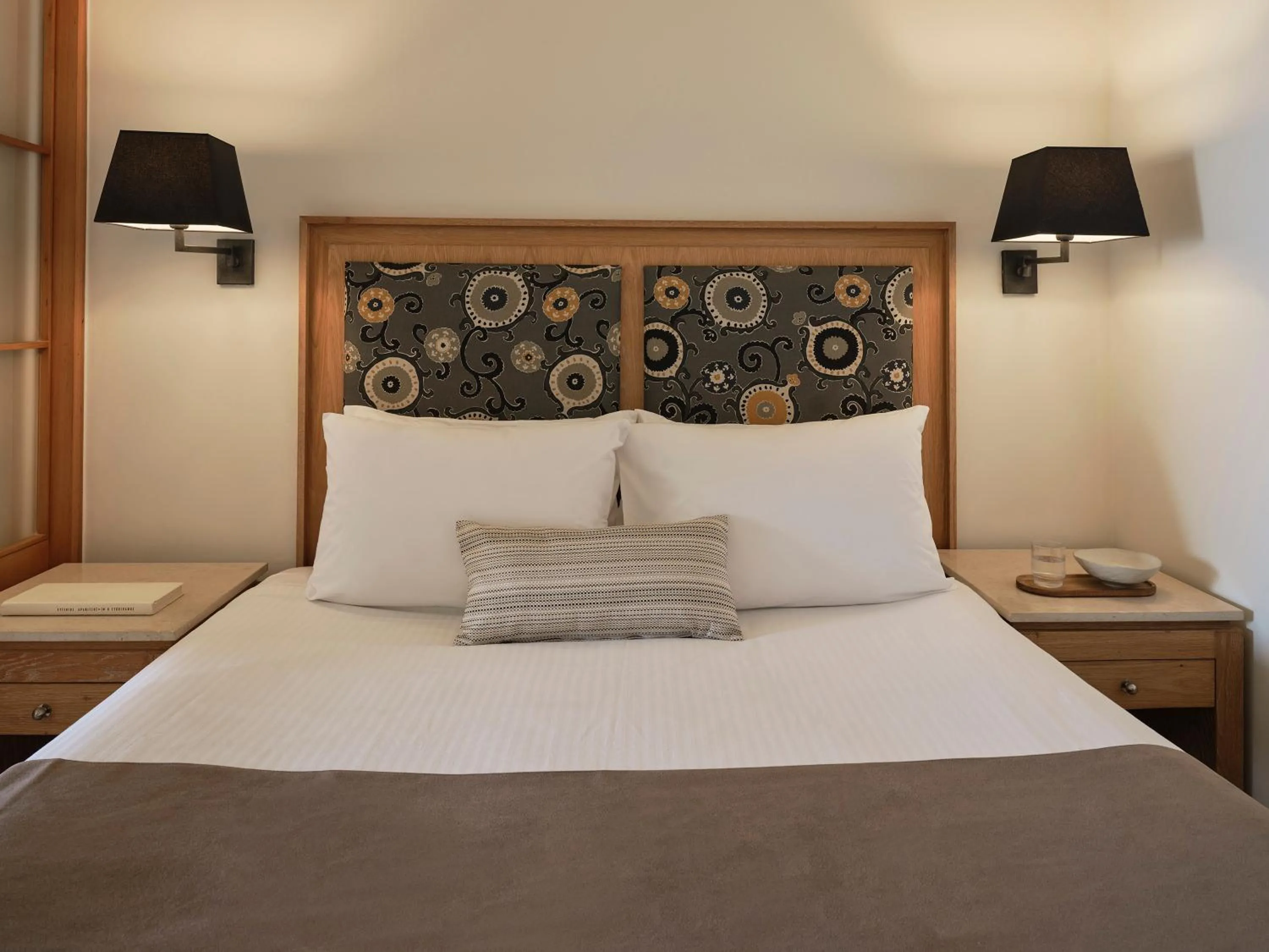 Bed in Aeolos Beach Resort