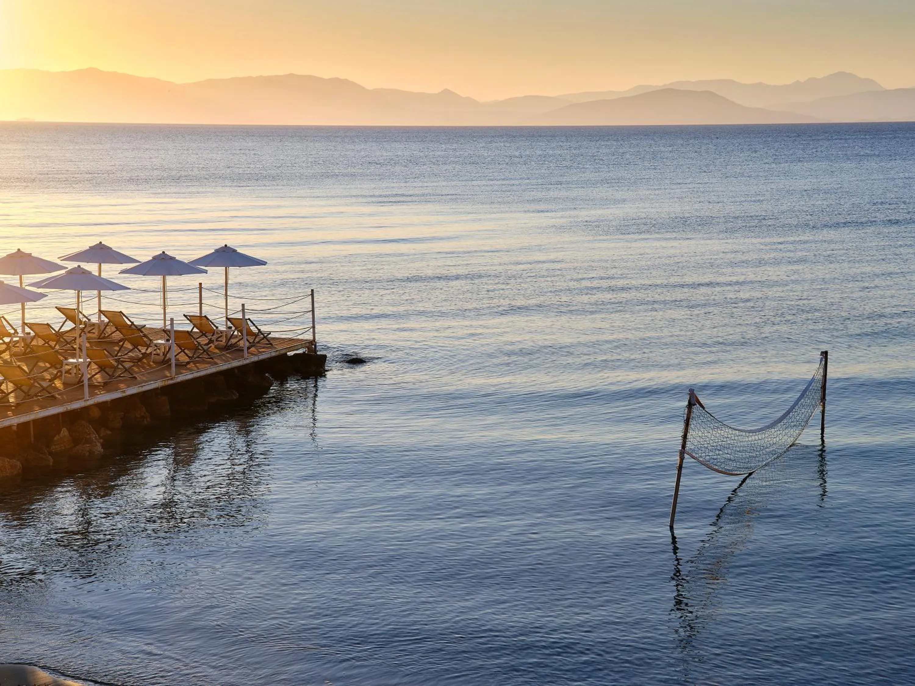 Beach in Aeolos Beach Resort