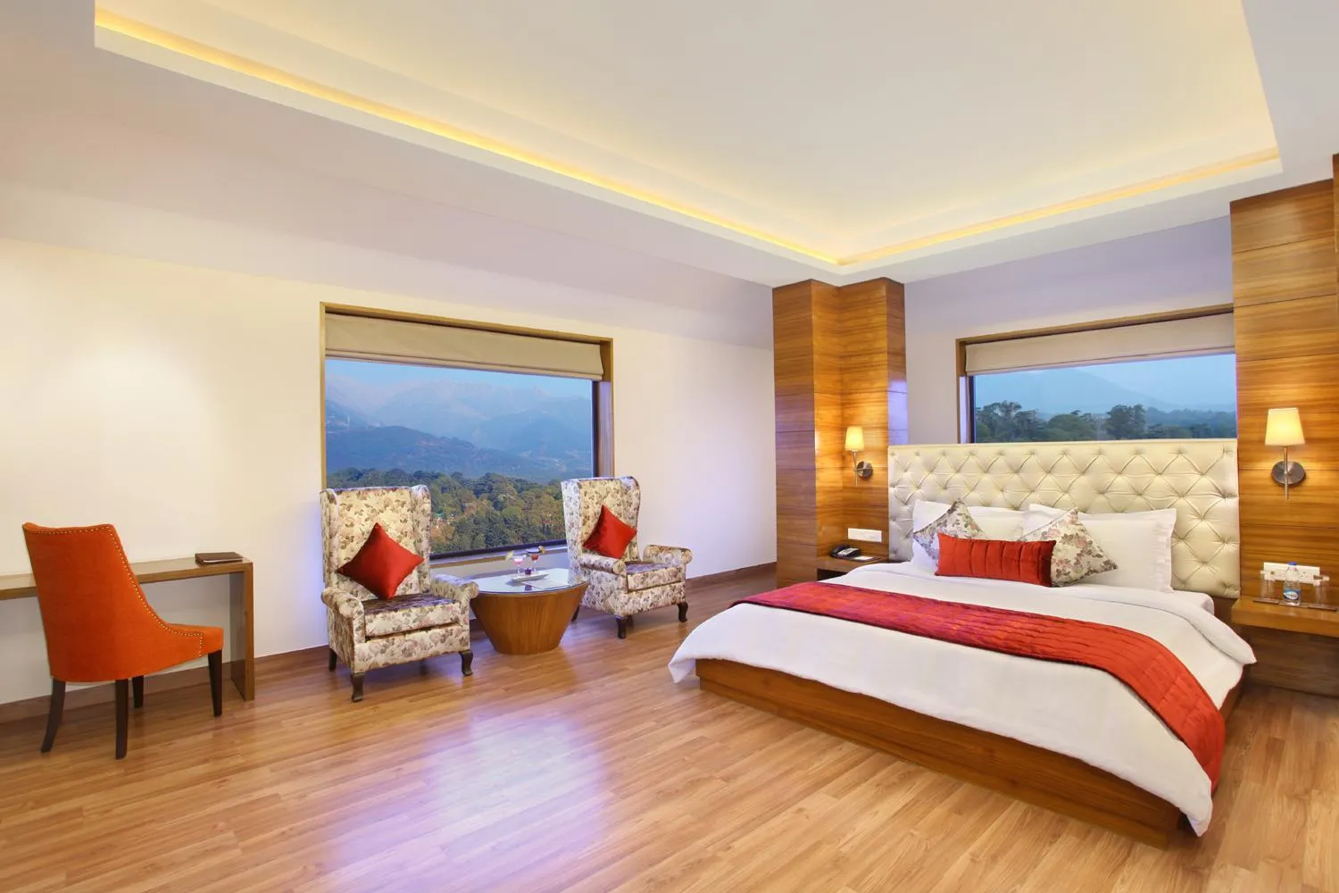 Mountain view, Bed in RS Sarovar Portico