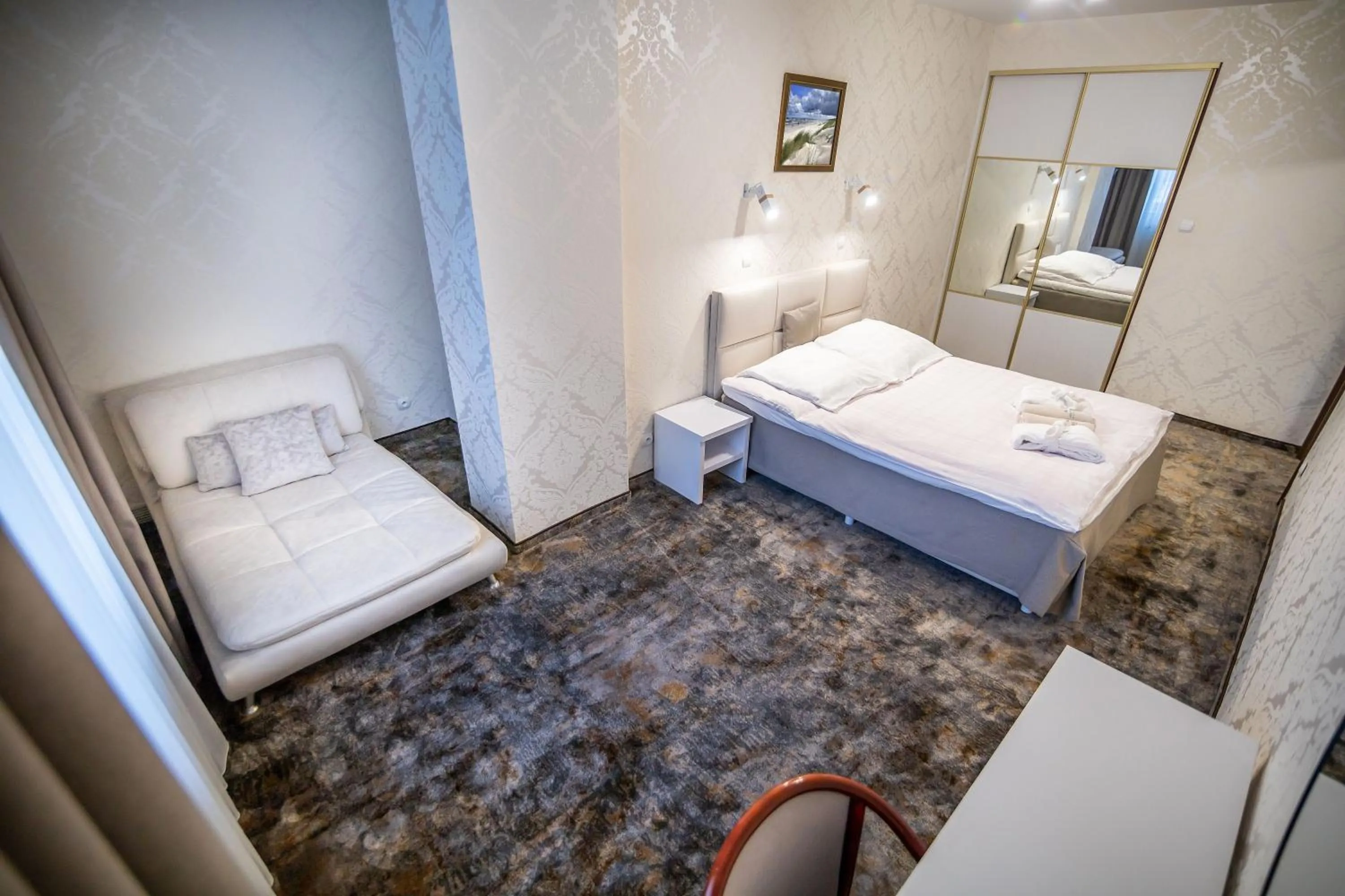 Bed in Hotel Jantar Wellness & Spa