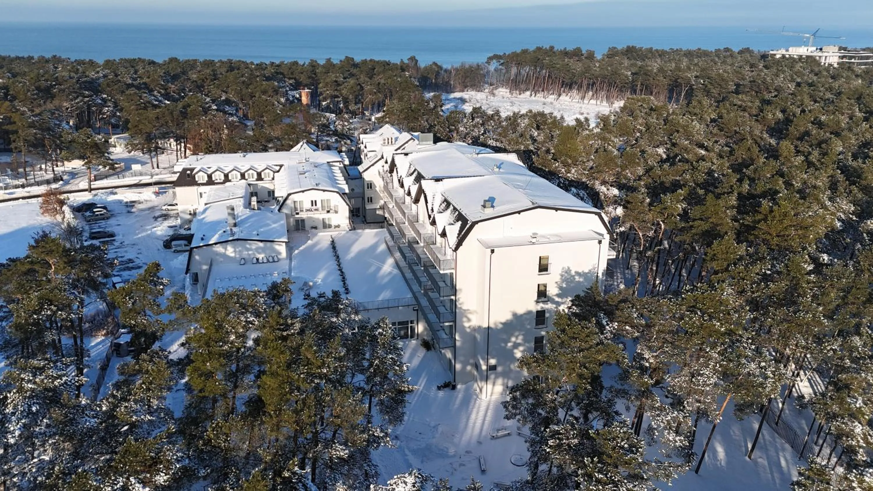 Property building in Hotel Jantar Wellness & Spa