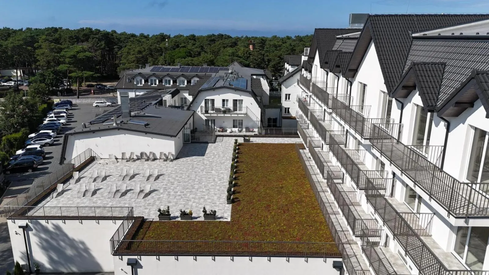 Property building in Hotel Jantar Wellness & Spa