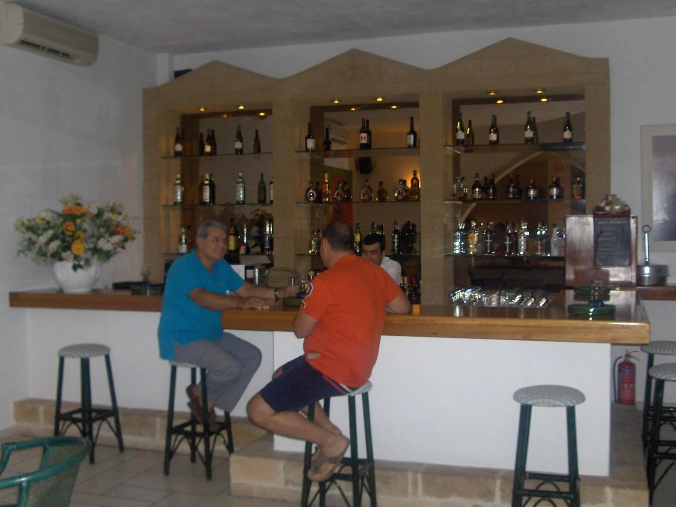 Lounge or bar in Patmos Paradise Hotel