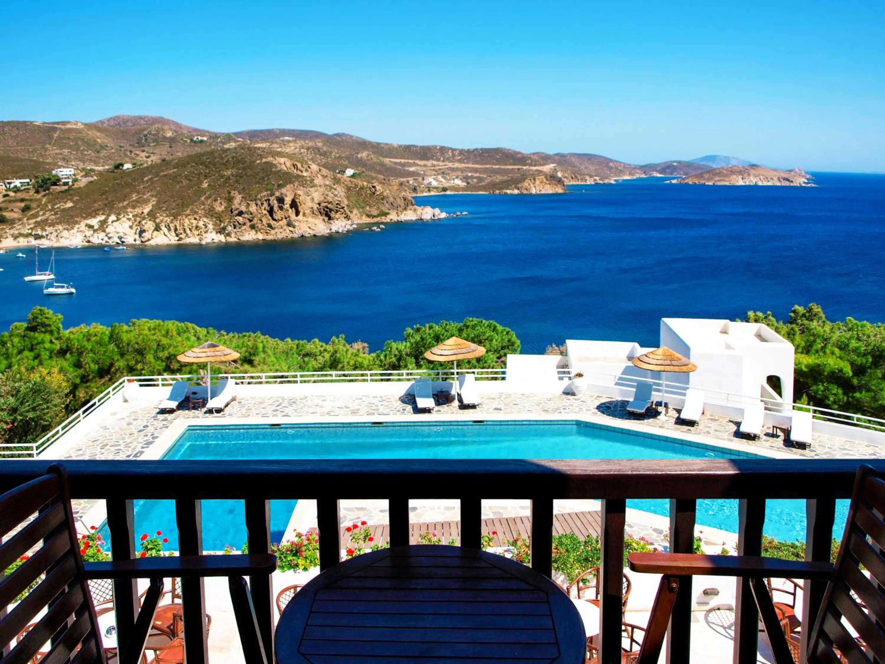 View (from property/room) in Patmos Paradise Hotel