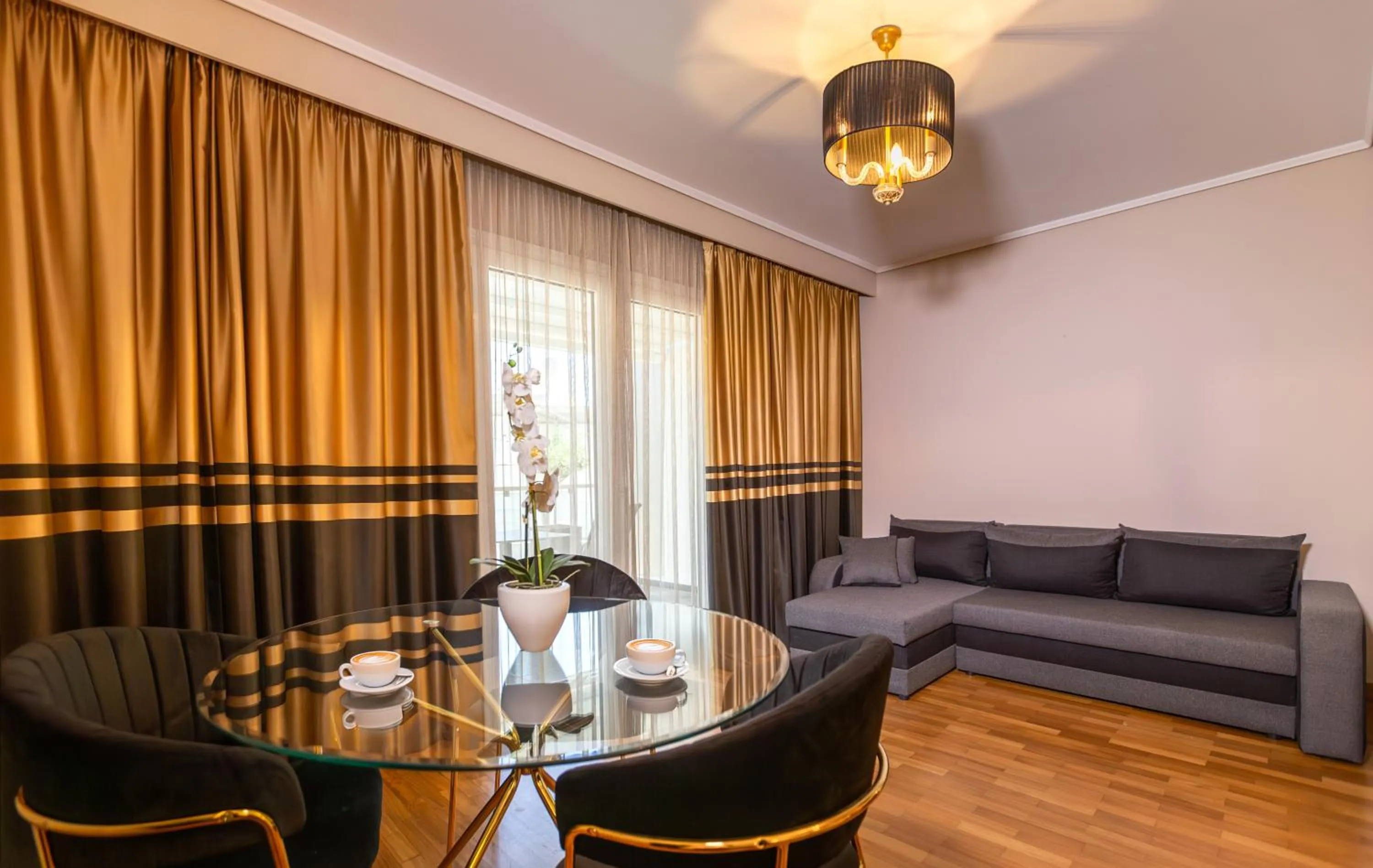 Seating area in Ilisia Hotel Athens