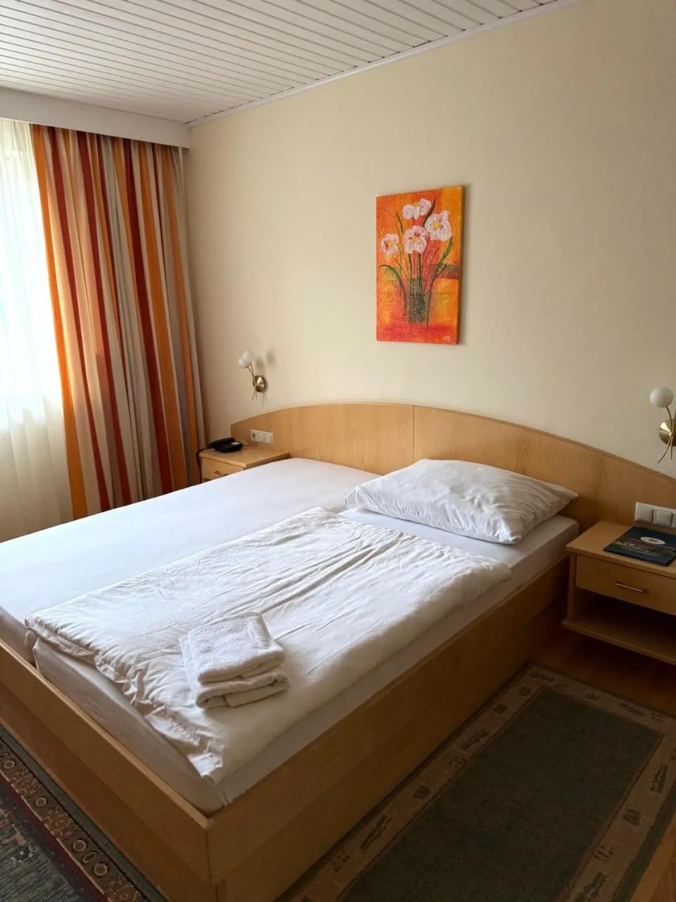 Bed in Hotel Paradiesquelle