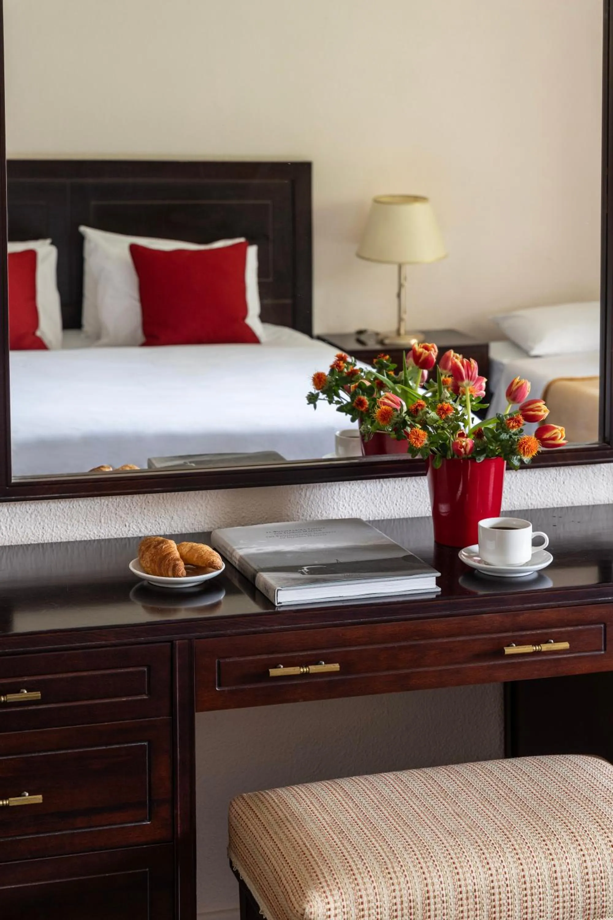 Bed in Amalia Hotel Meteora