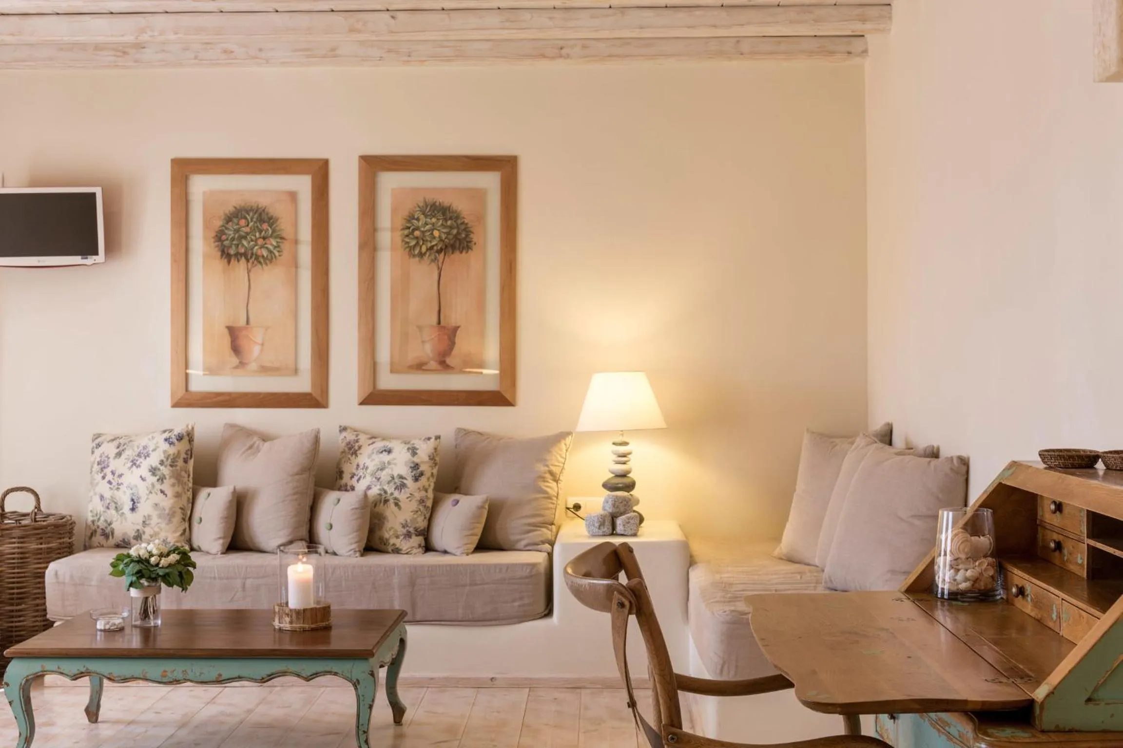 Living room in Vencia Boutique Hotel