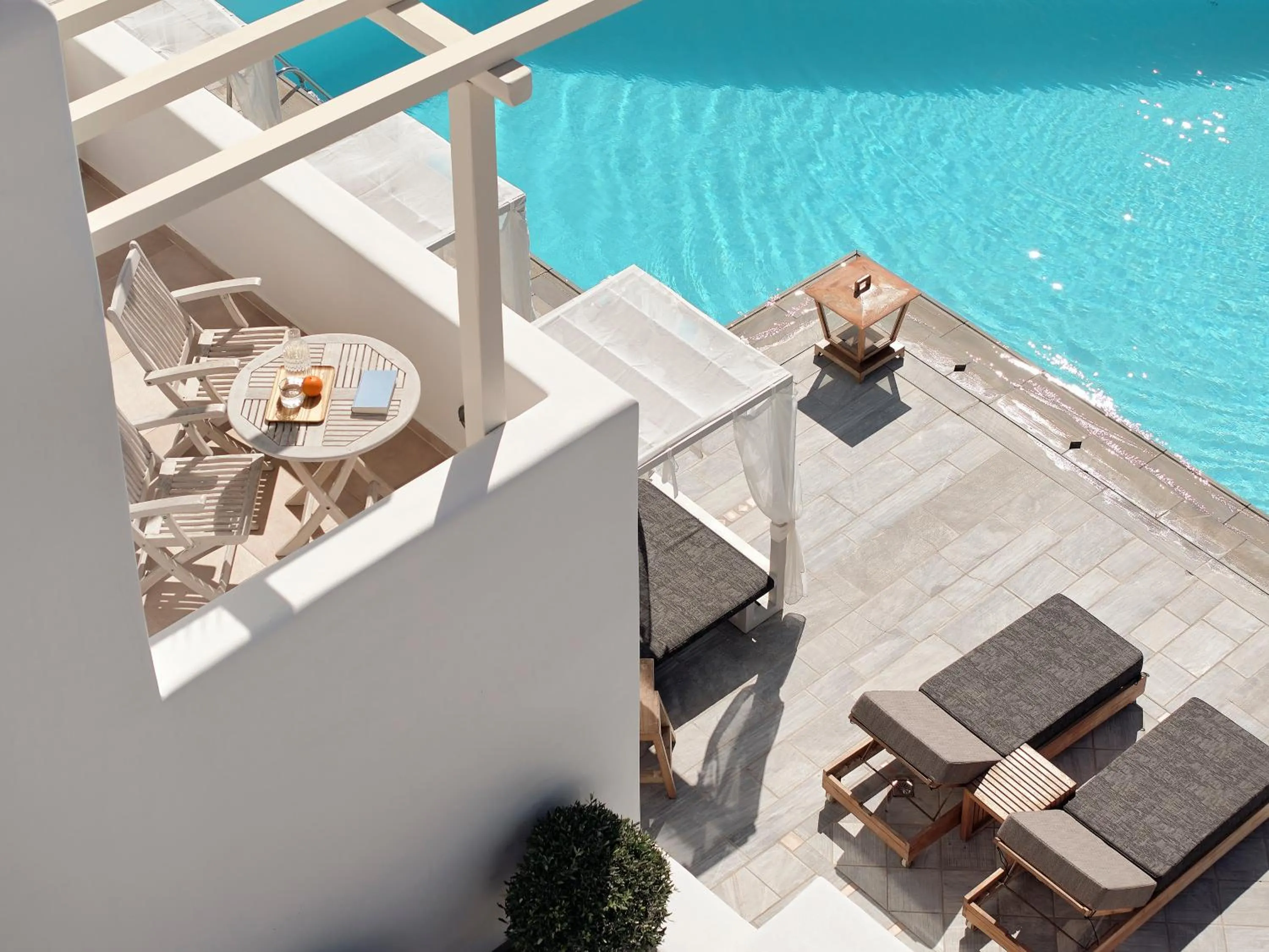 Balcony/Terrace in Vencia Boutique Hotel