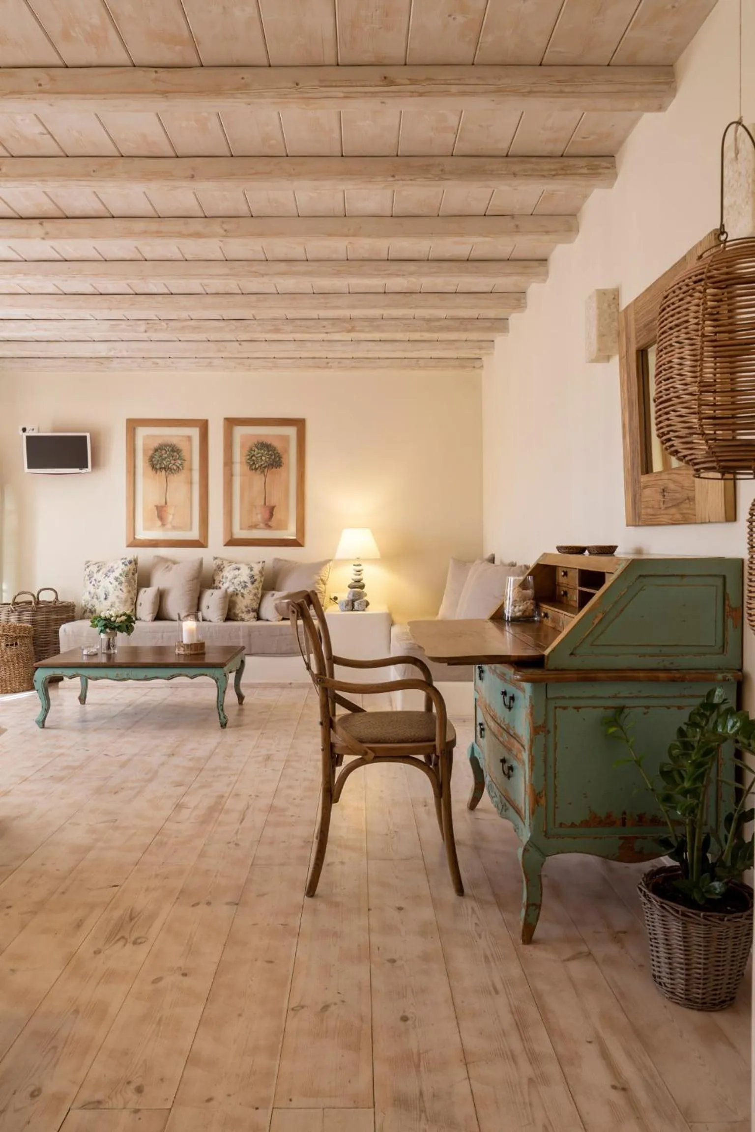 Living room in Vencia Boutique Hotel