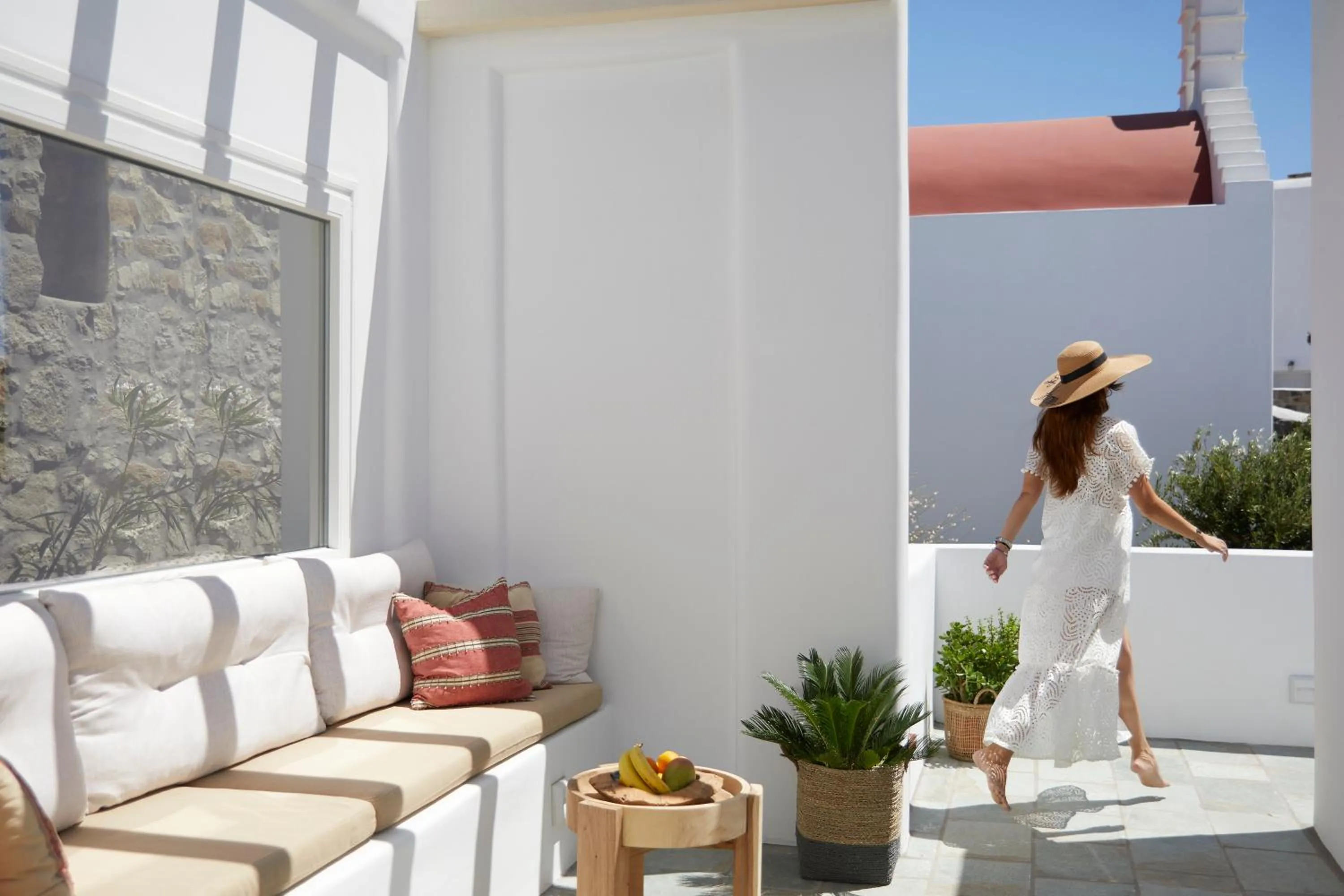 Seating area in Vencia Boutique Hotel