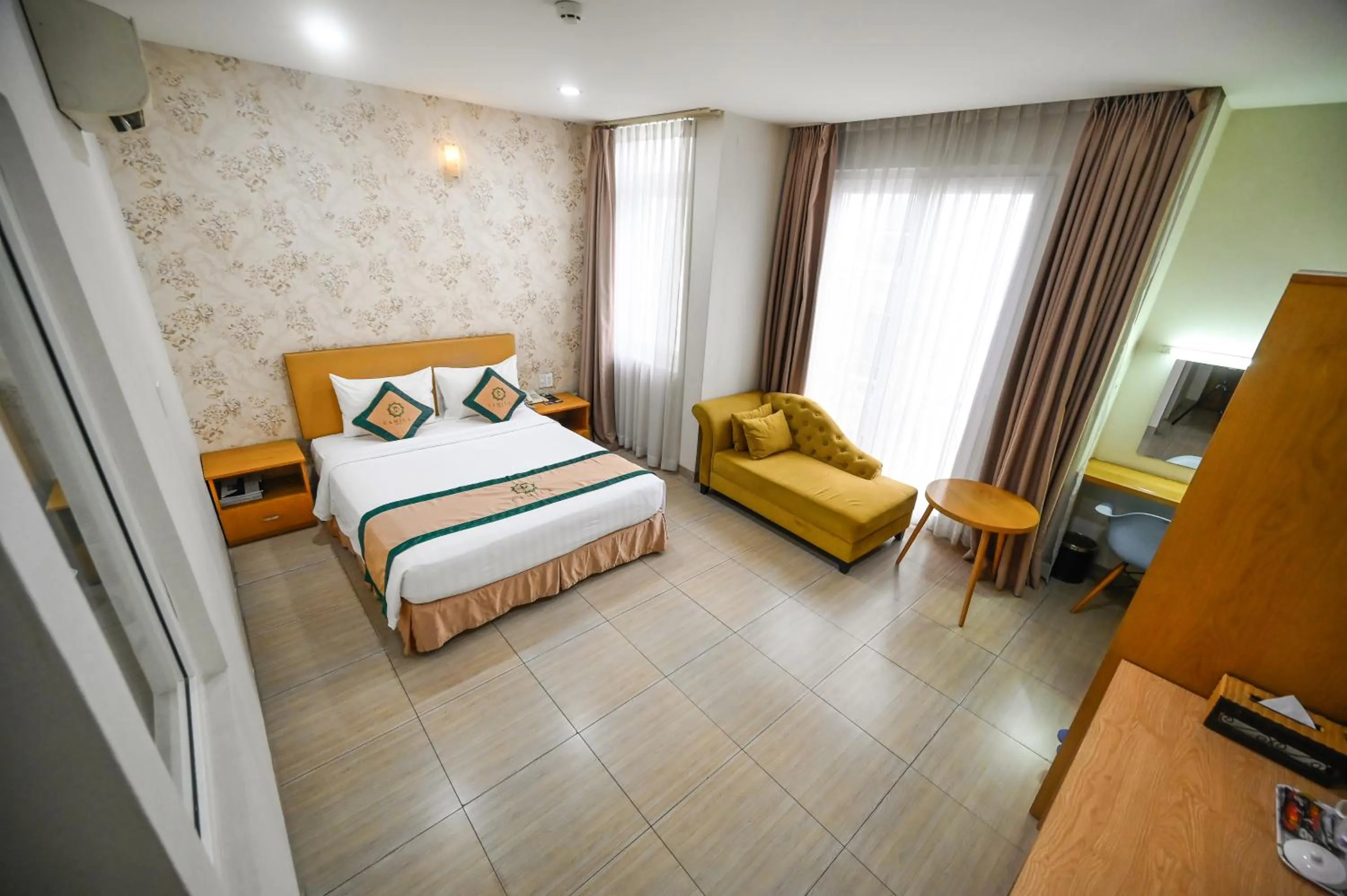 Photo of the whole room, Bed in Camila Airport Hotel