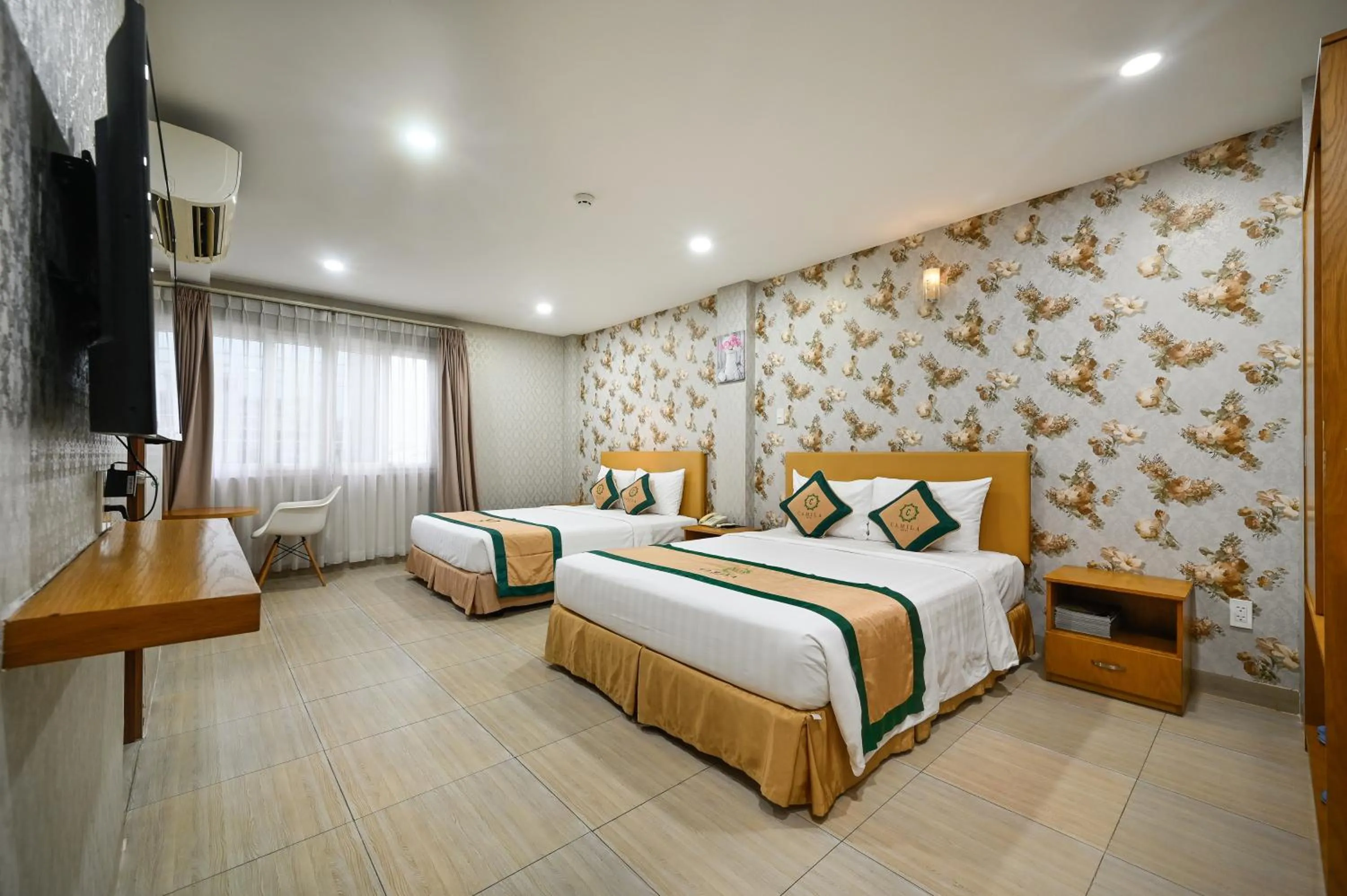 Photo of the whole room, Bed in Camila Airport Hotel