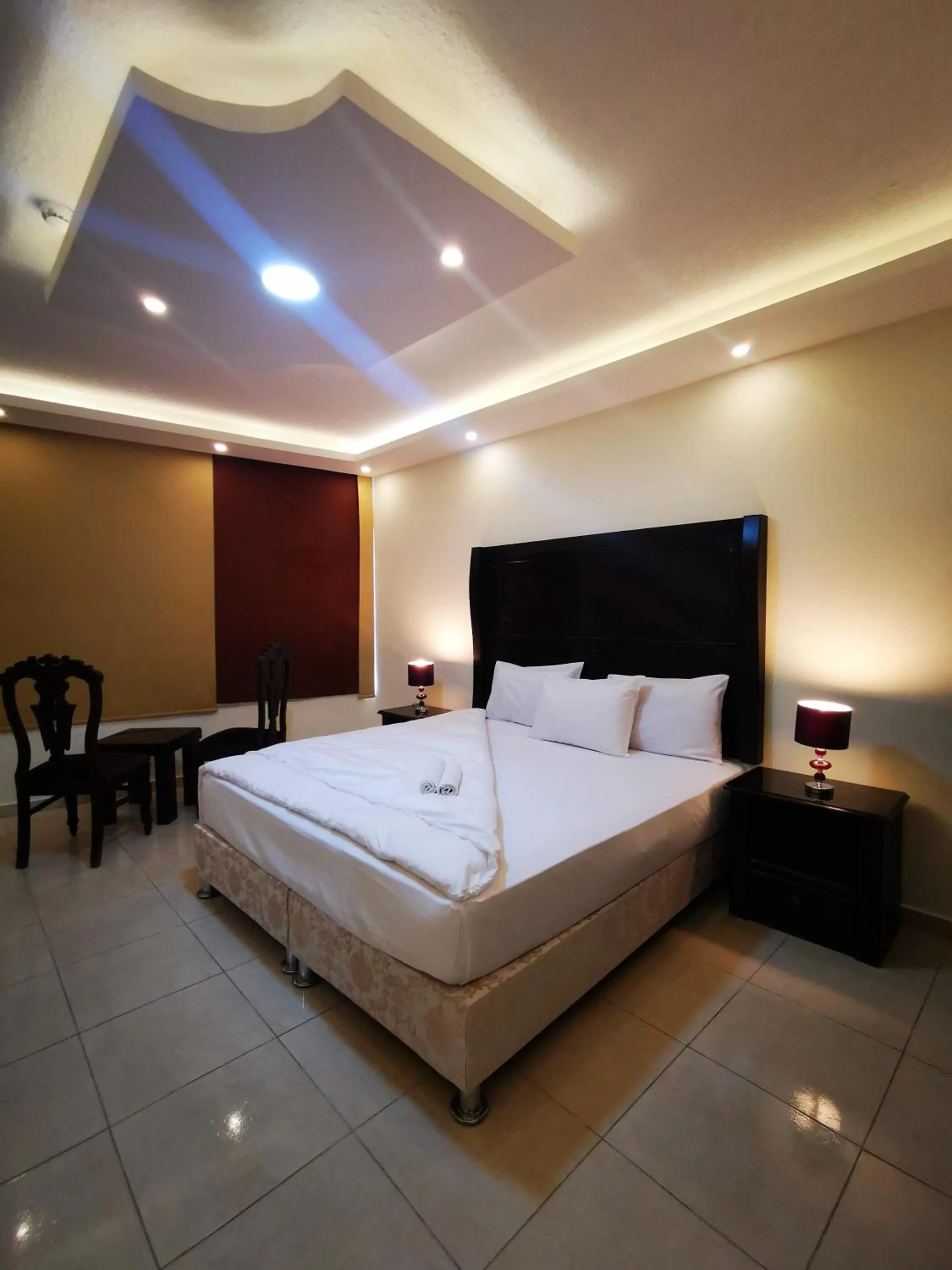 Bed in Al Fakher Hotel Apartments & Suites