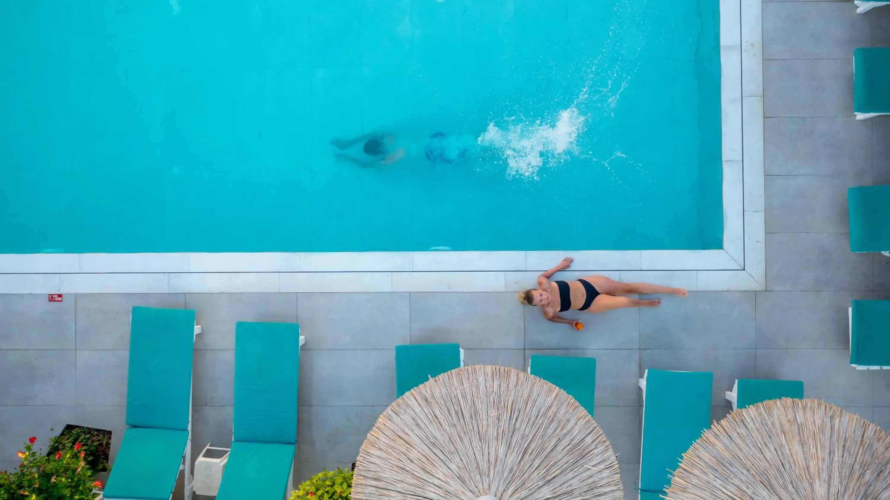 Swimming pool in Eurohotel Katrin Hotel & Bungalows