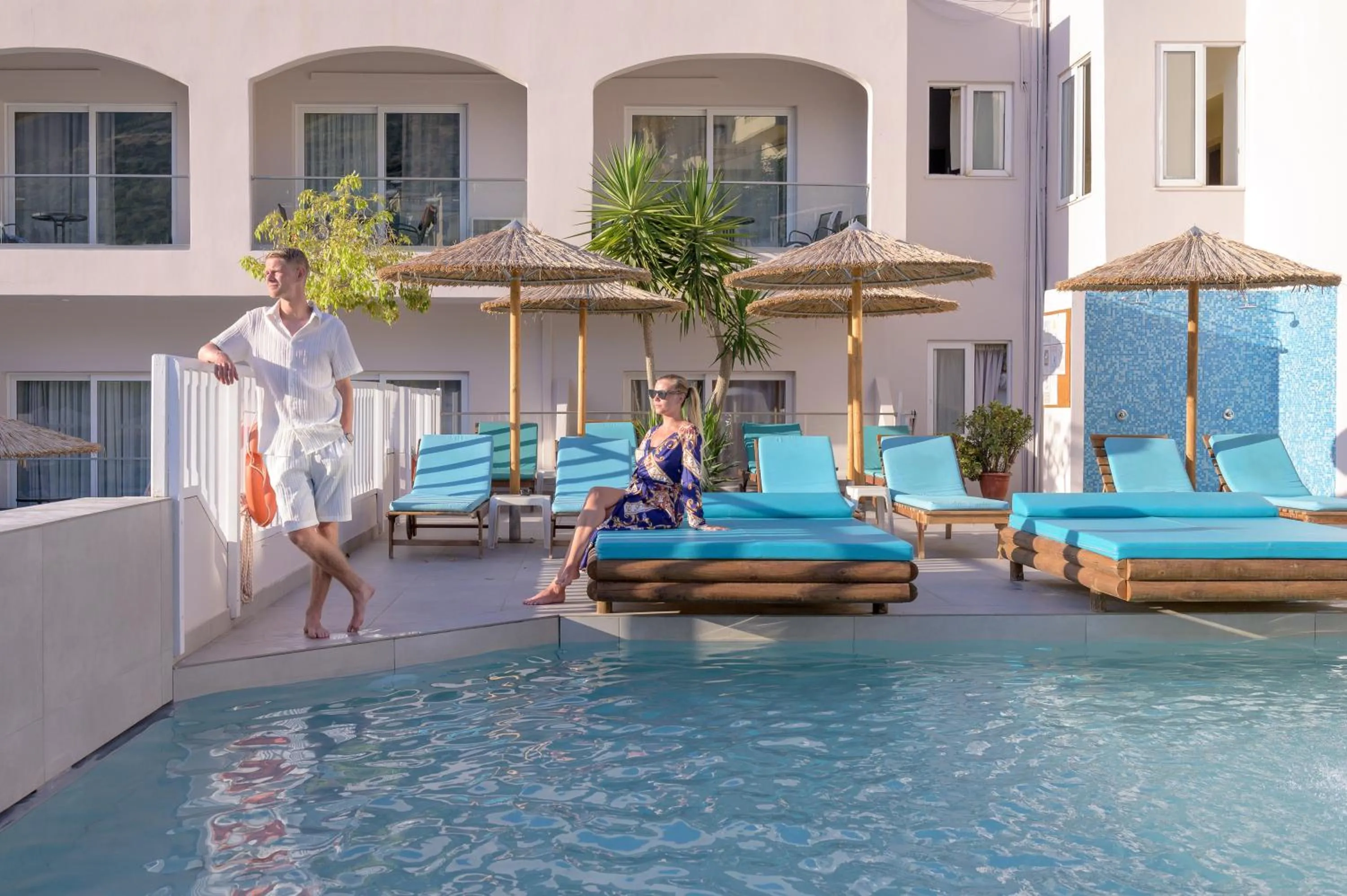 Swimming pool in Eurohotel Katrin Hotel & Bungalows