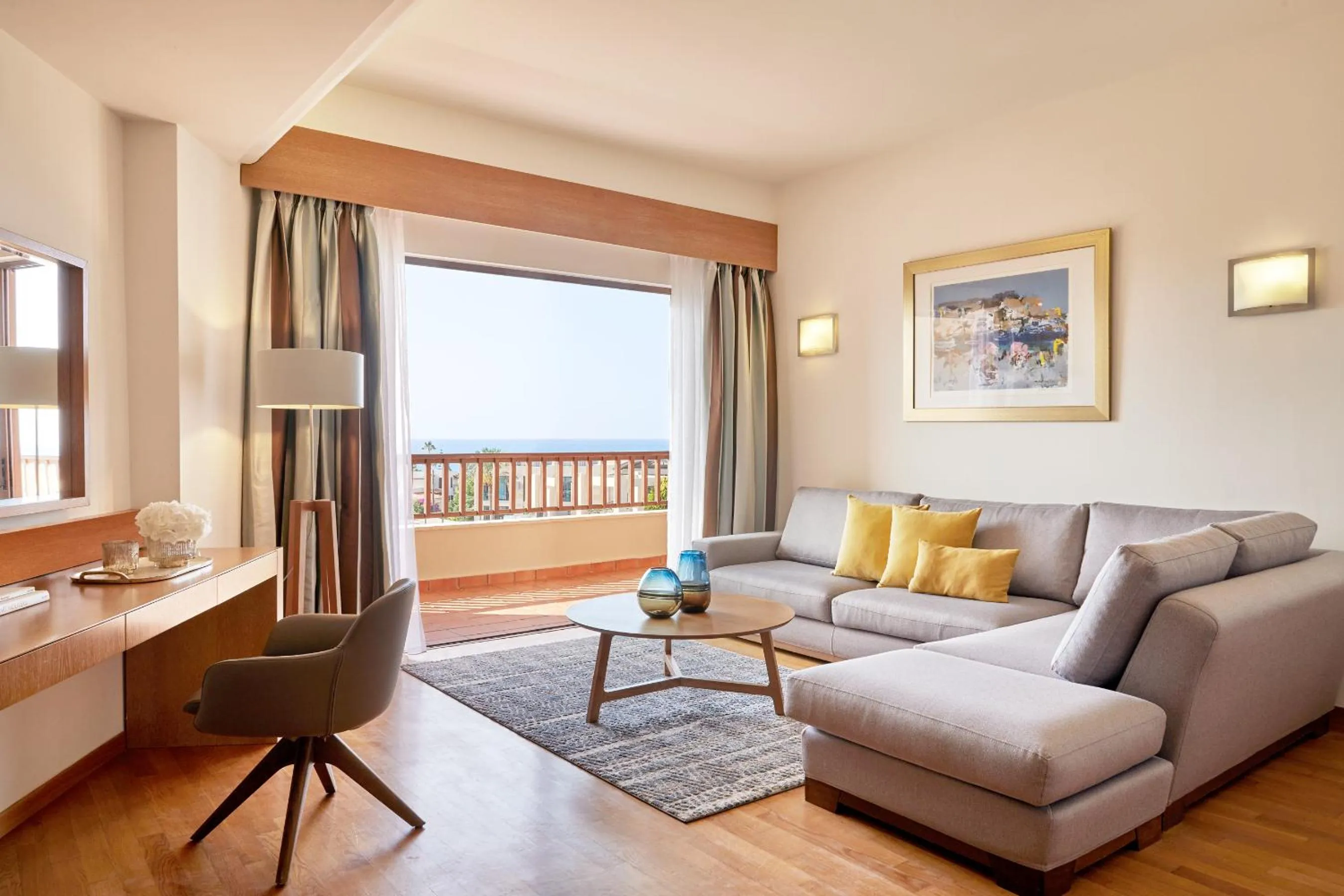 Living room in Minoa Palace Resort