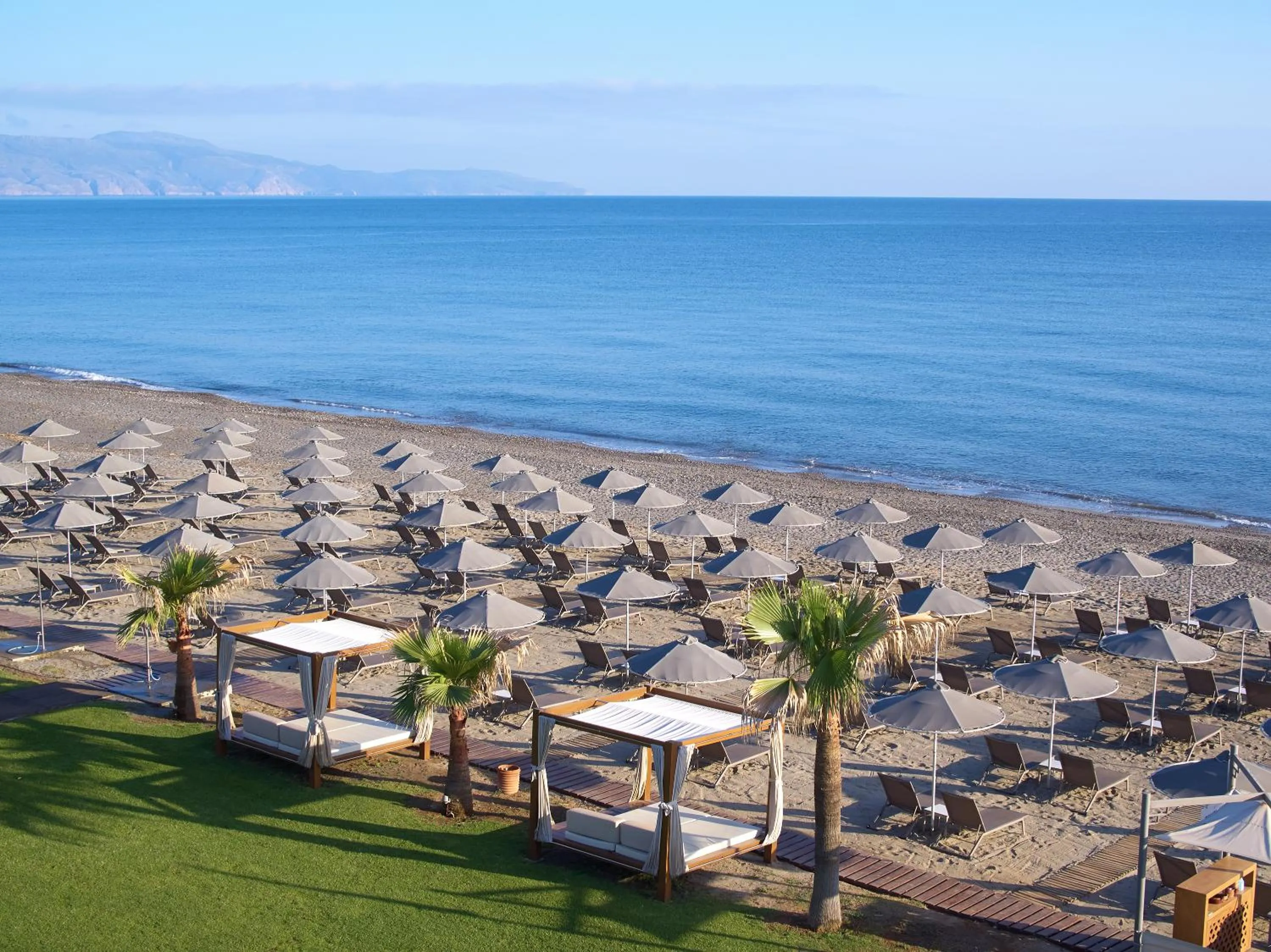 Beach in Minoa Palace Resort