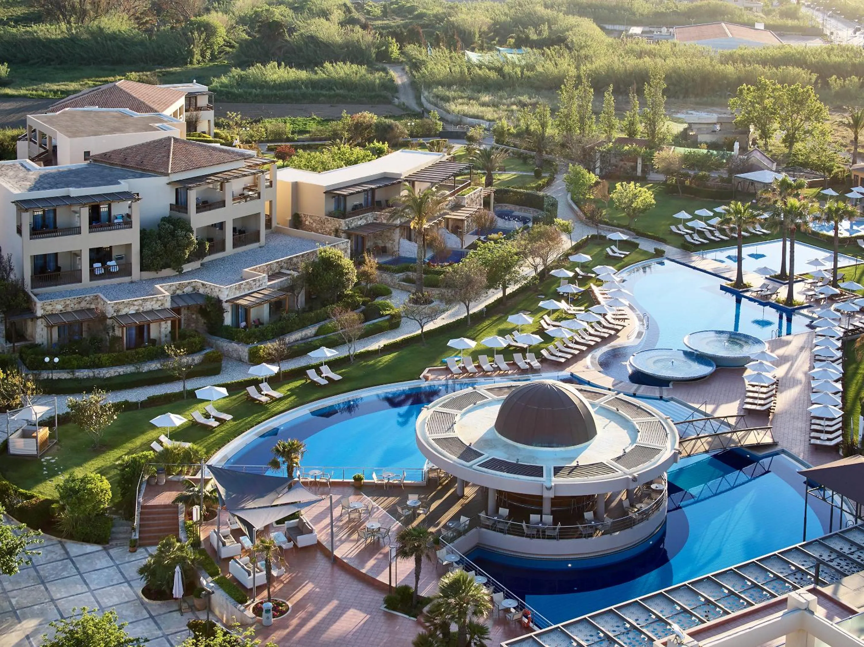 Lounge or bar in Minoa Palace Resort