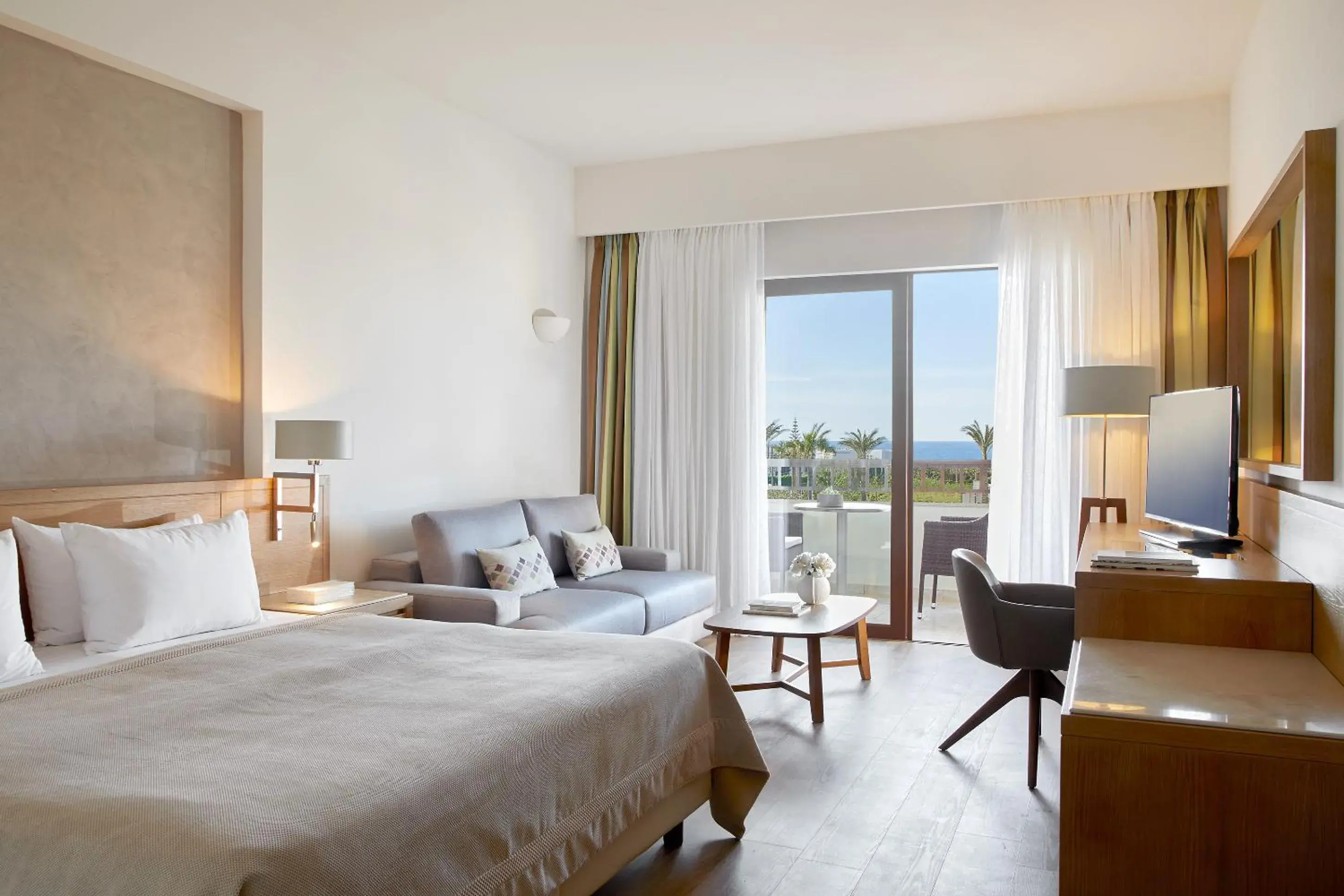 Double Pool View in Minoa Palace Resort Double Pool View in Minoa Palace Resort