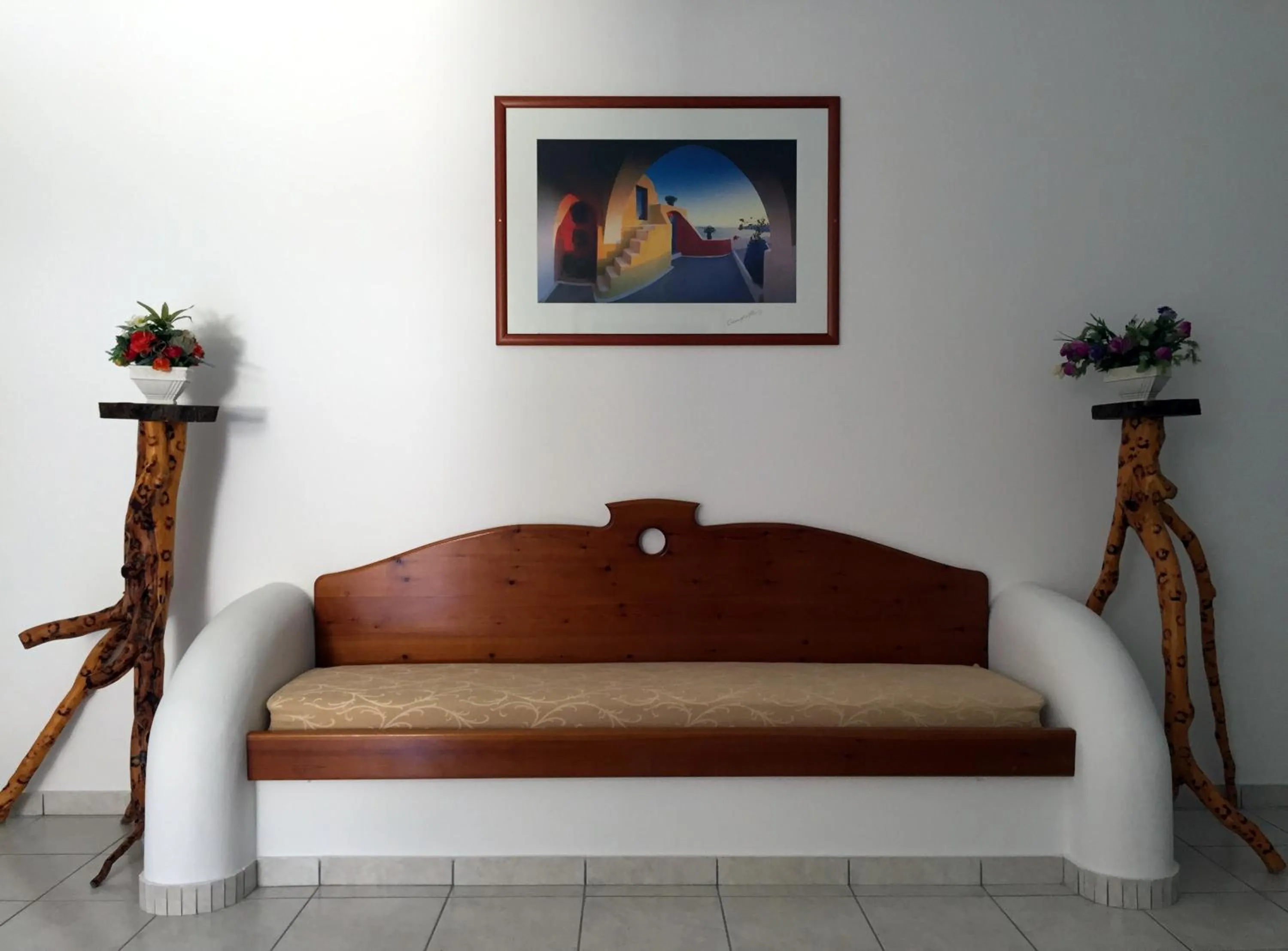 Living room in Hotel Aegeon