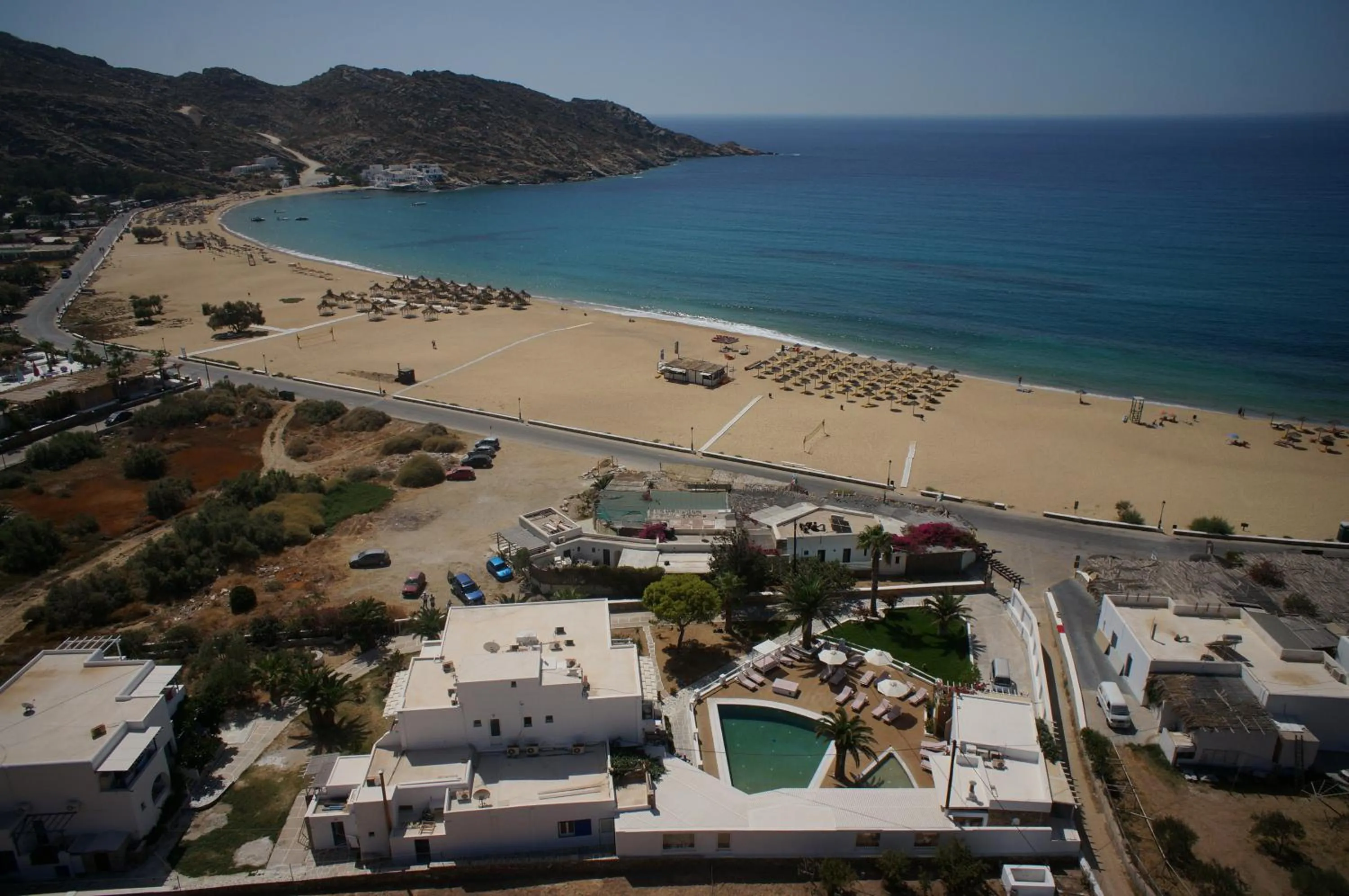 Bird's eye view in Hotel Aegeon