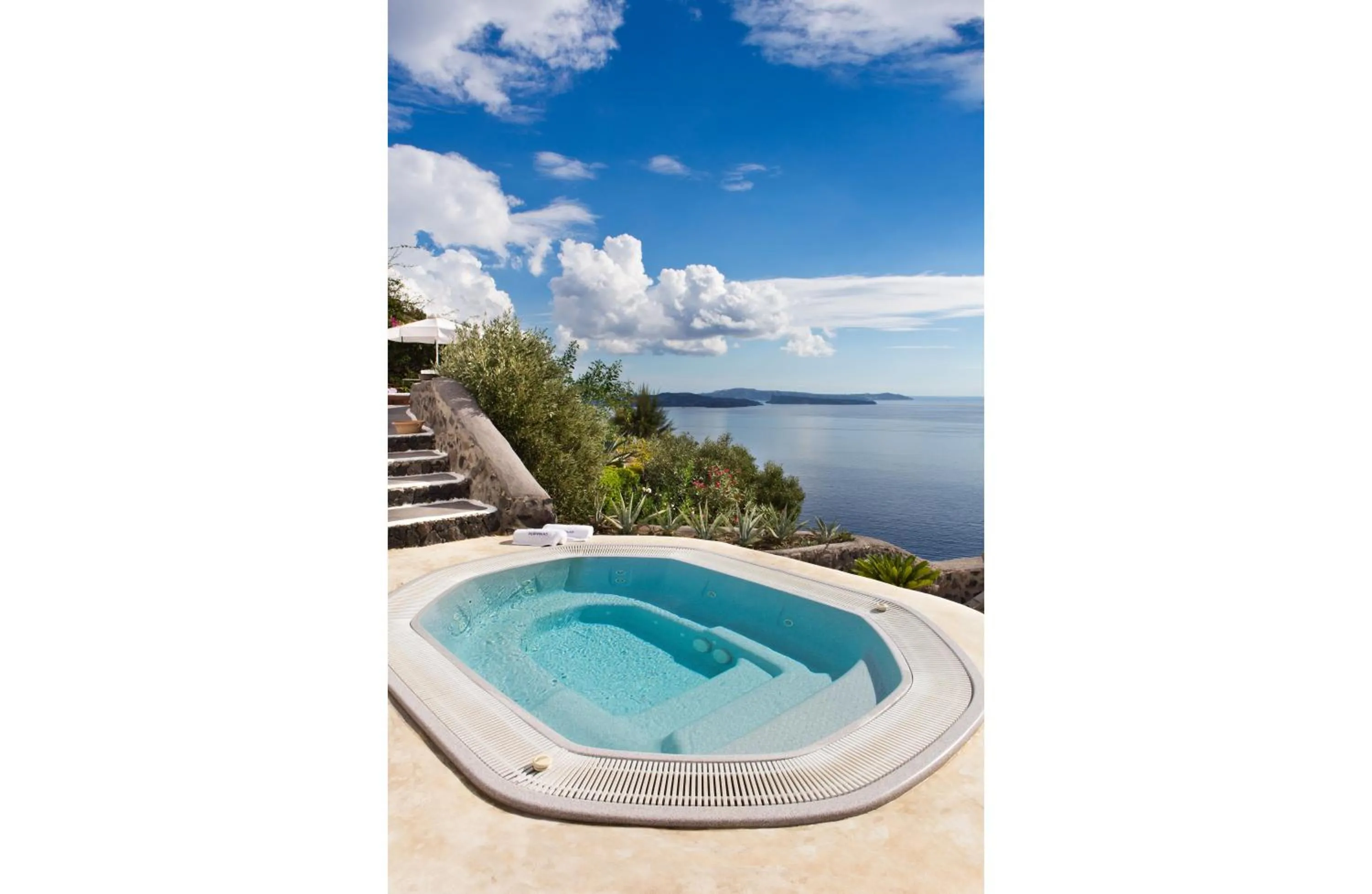 Hot Tub in Perivolas Hotel