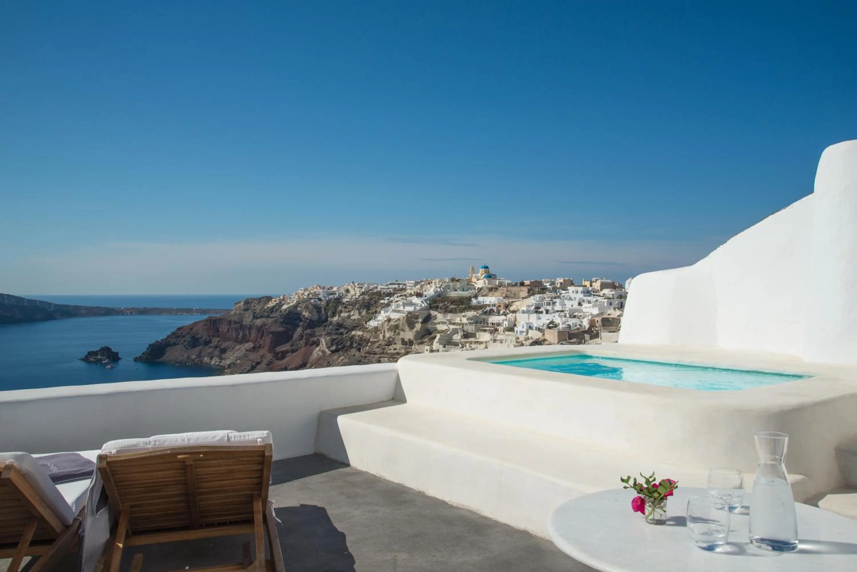 Balcony/Terrace in Perivolas Hotel
