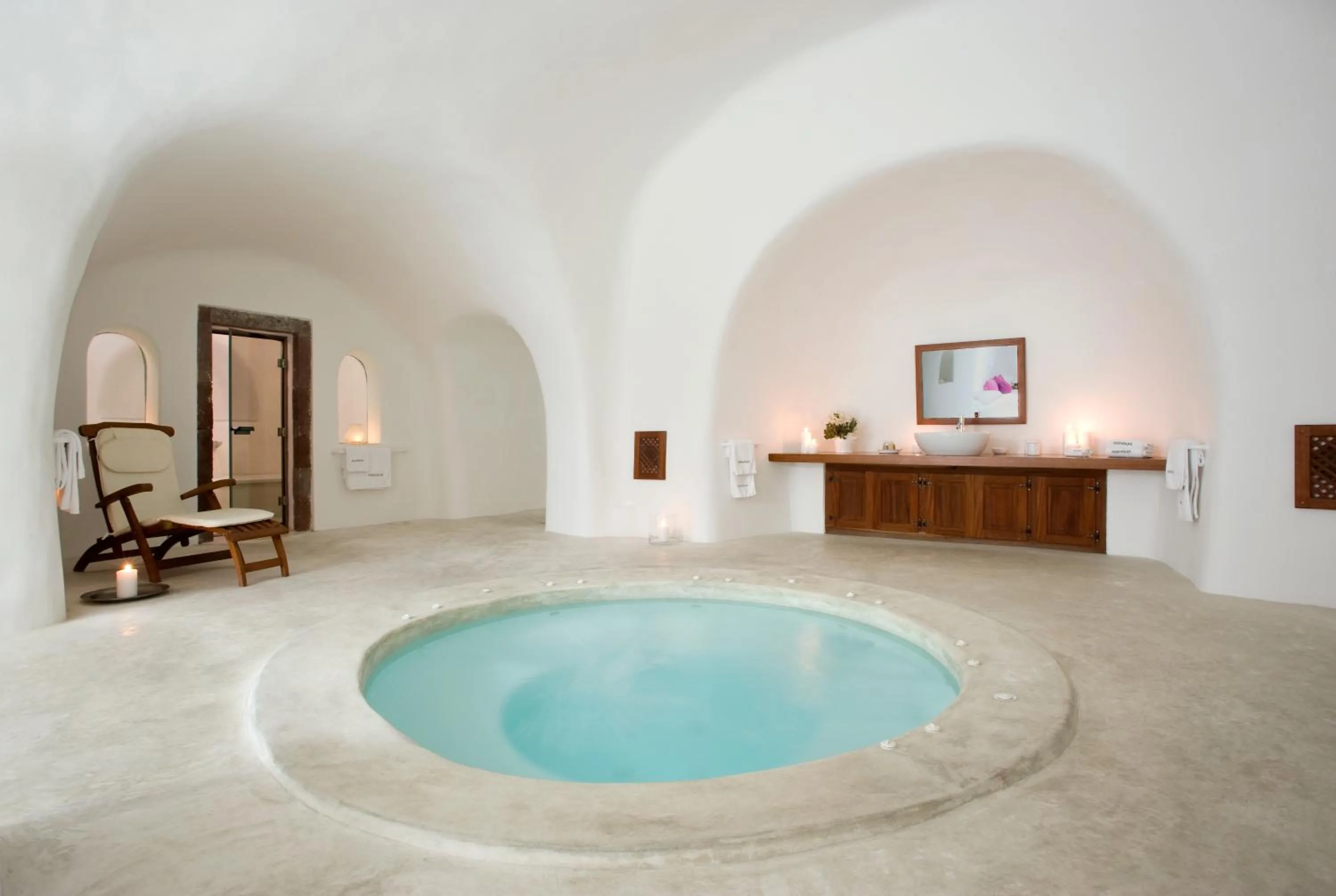 Bathroom in Perivolas Hotel