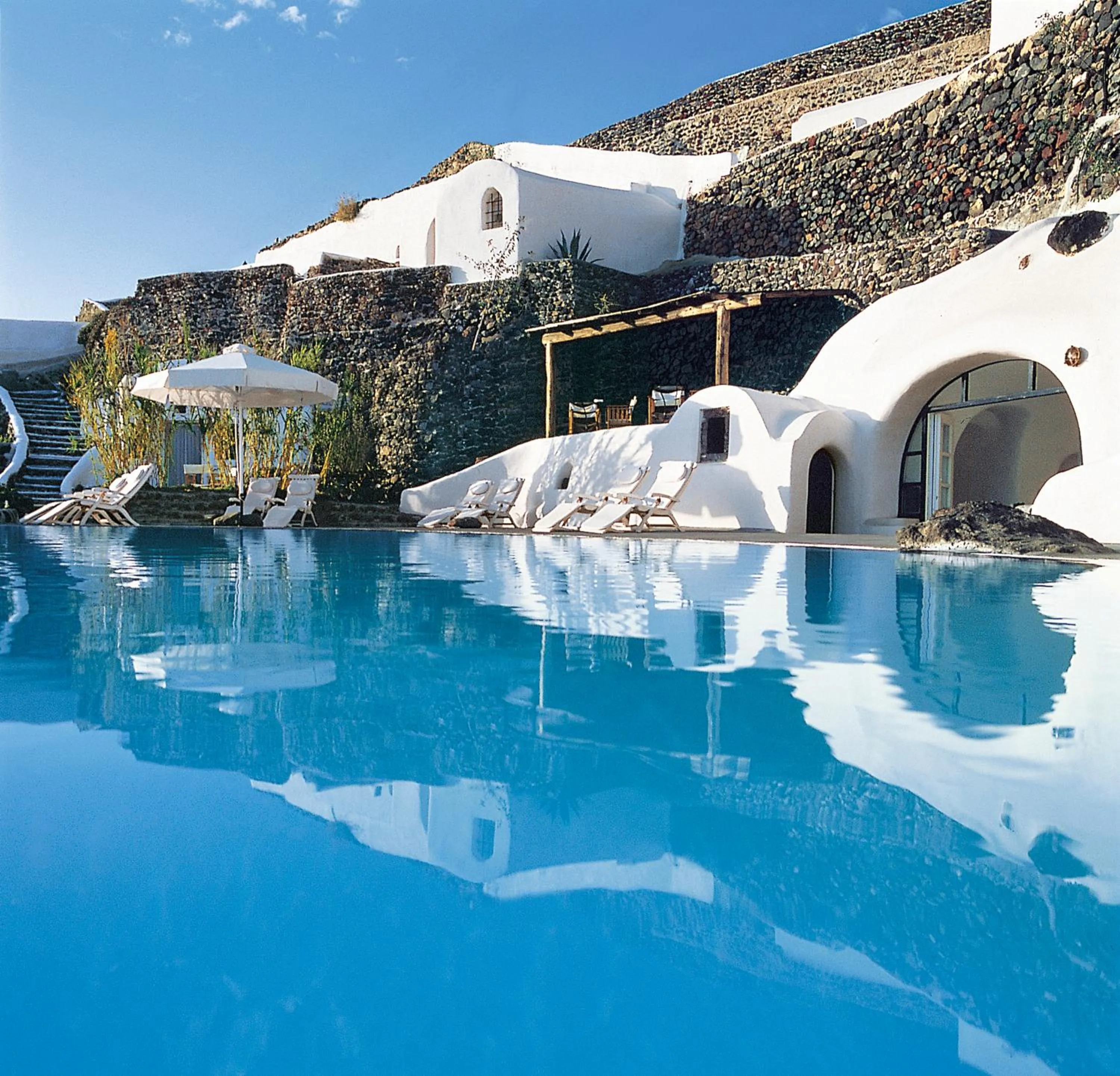 Property building in Perivolas Hotel