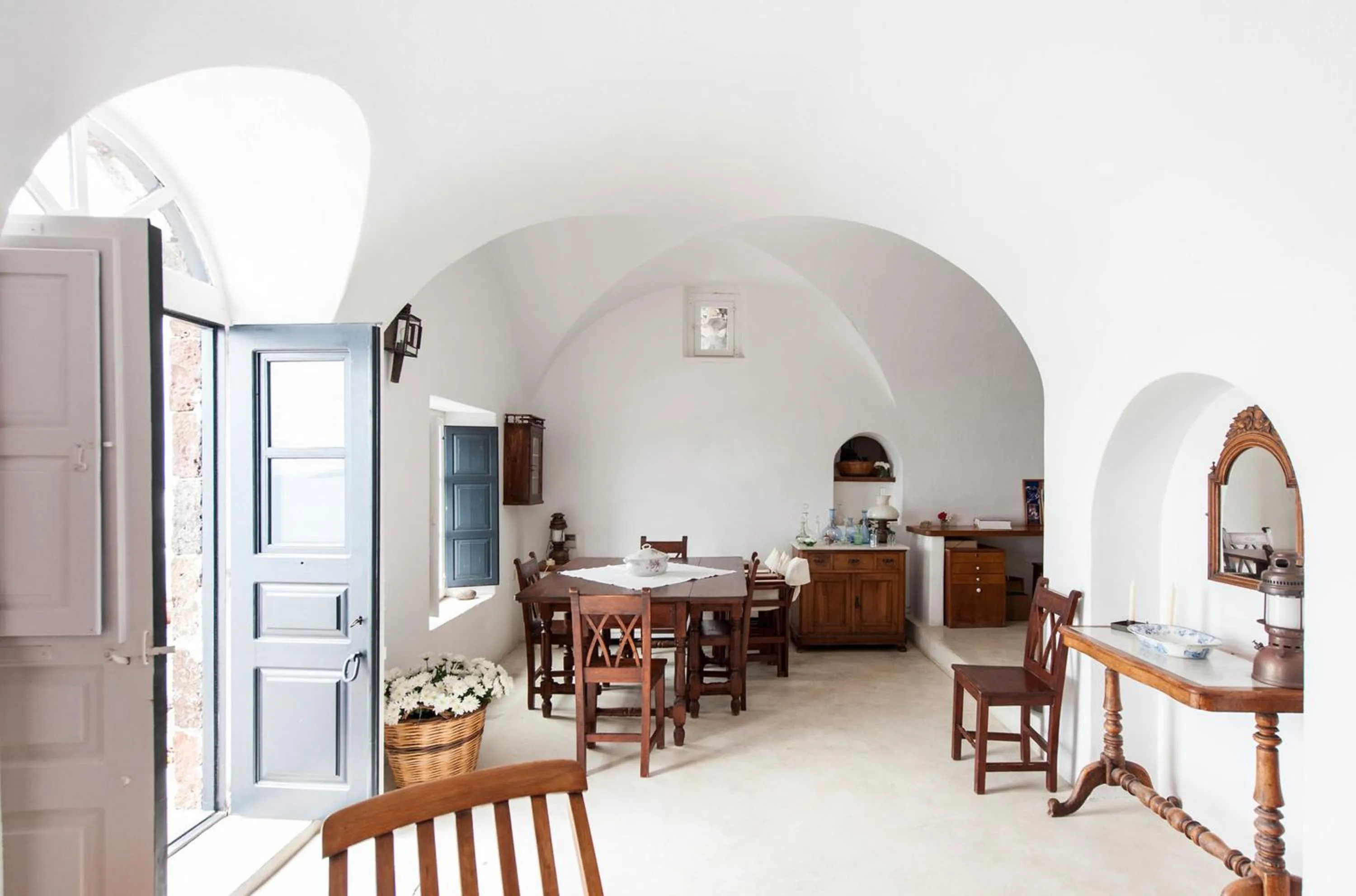 Lobby or reception in Perivolas Hotel