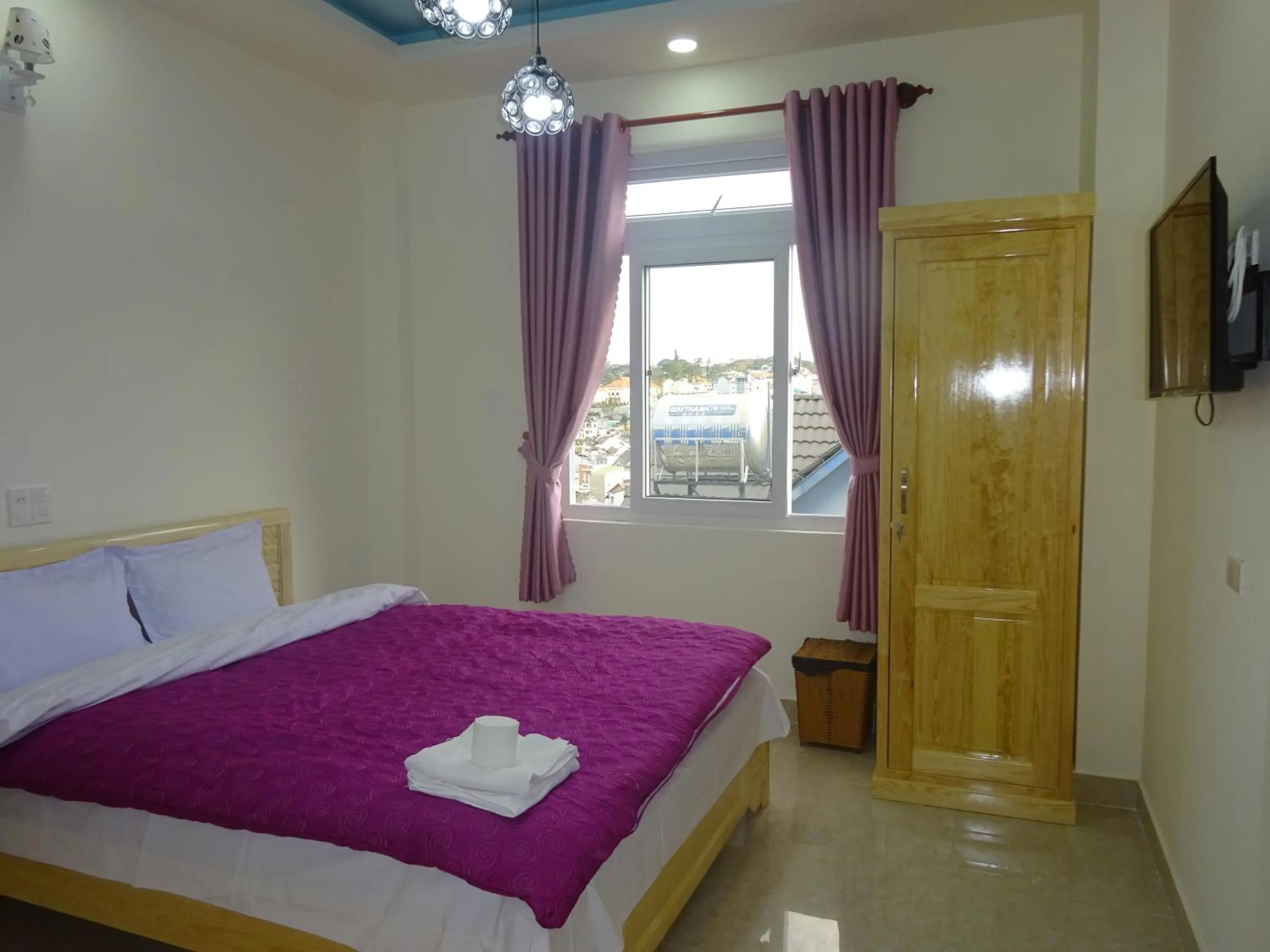 Bed in Blue Sky Homestay