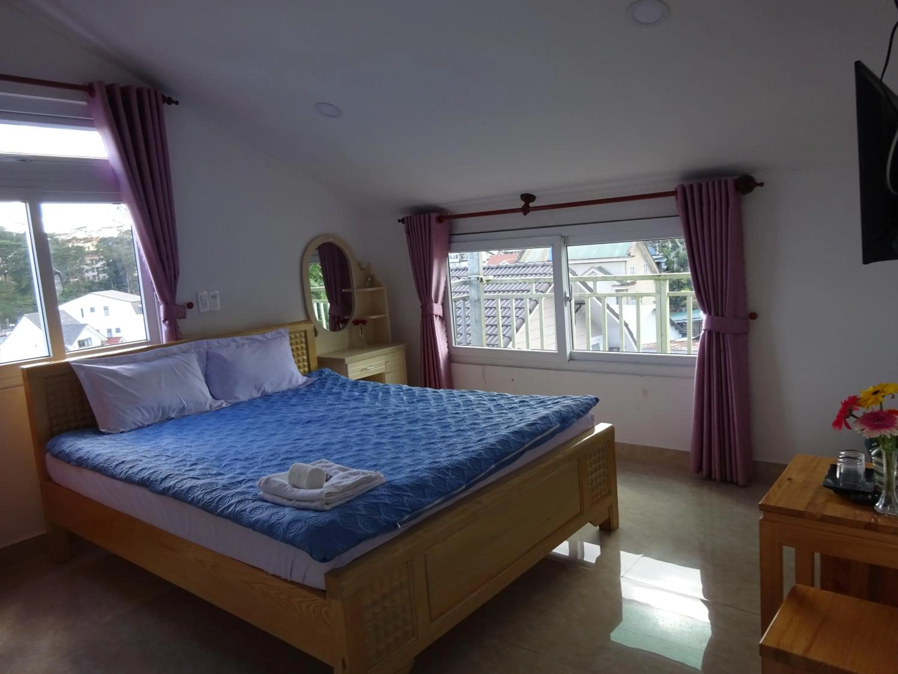 Bed in Blue Sky Homestay