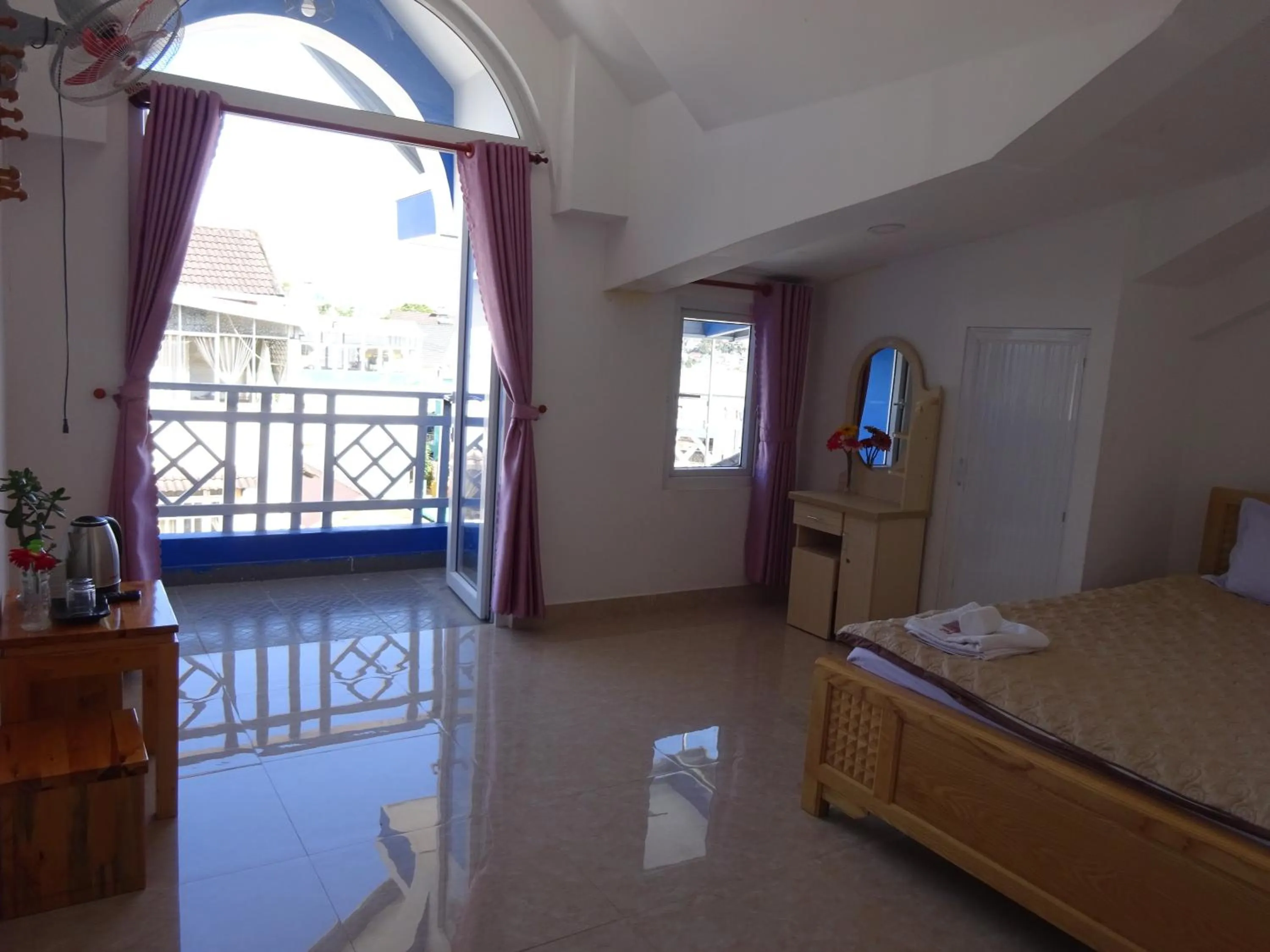 Bed in Blue Sky Homestay