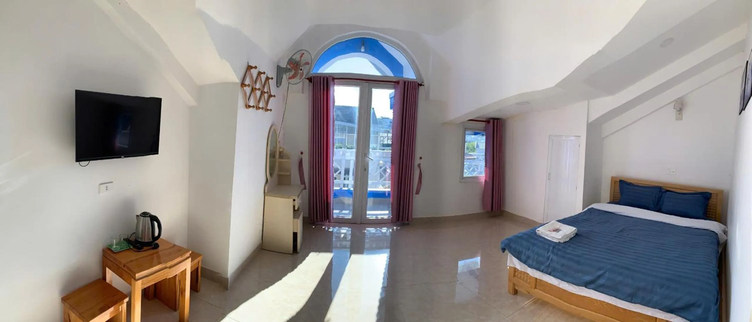 Bed in Blue Sky Homestay