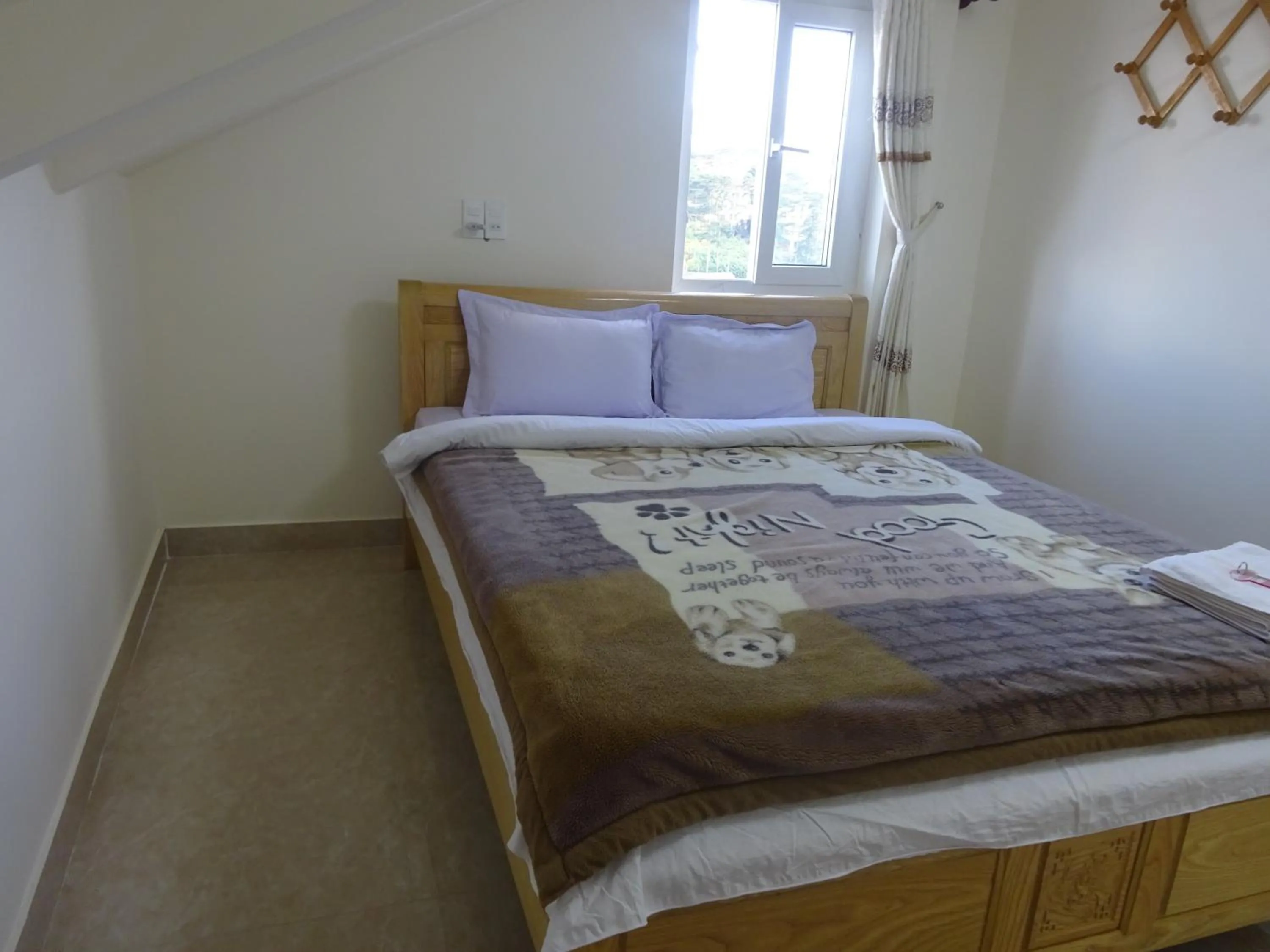 Bed in Blue Sky Homestay