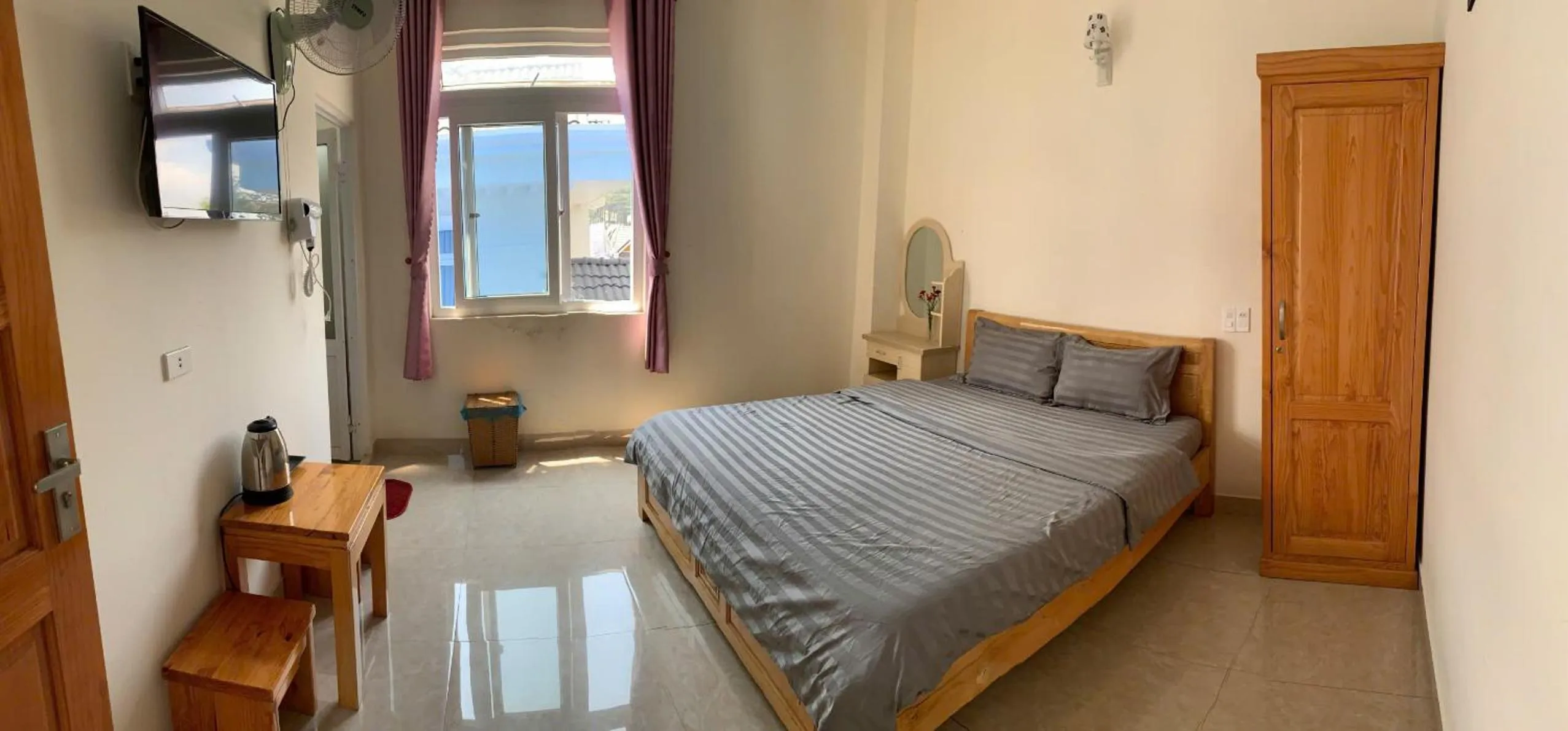 Bed in Blue Sky Homestay