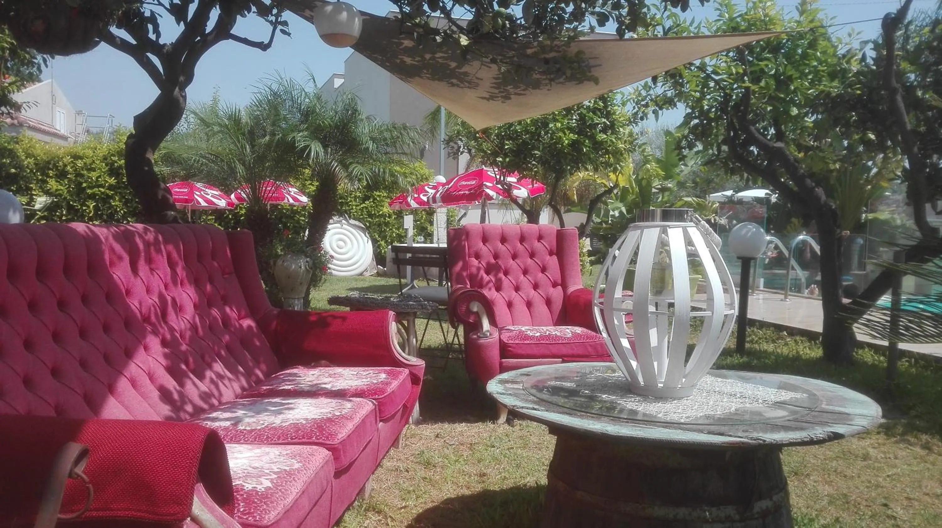 Patio in Saija Resort