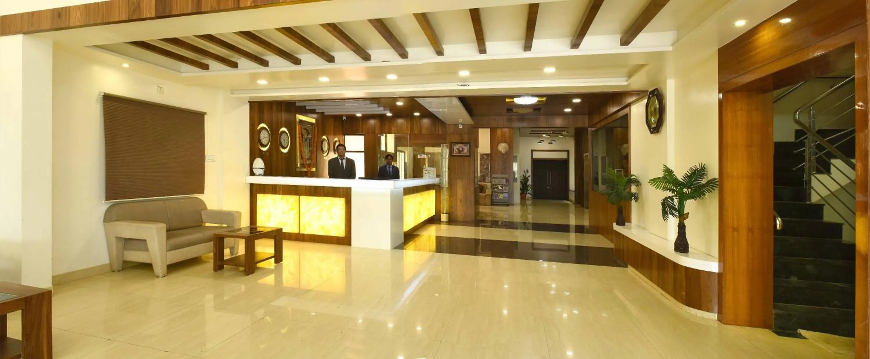 Lobby or reception in The Dwarika Hotel