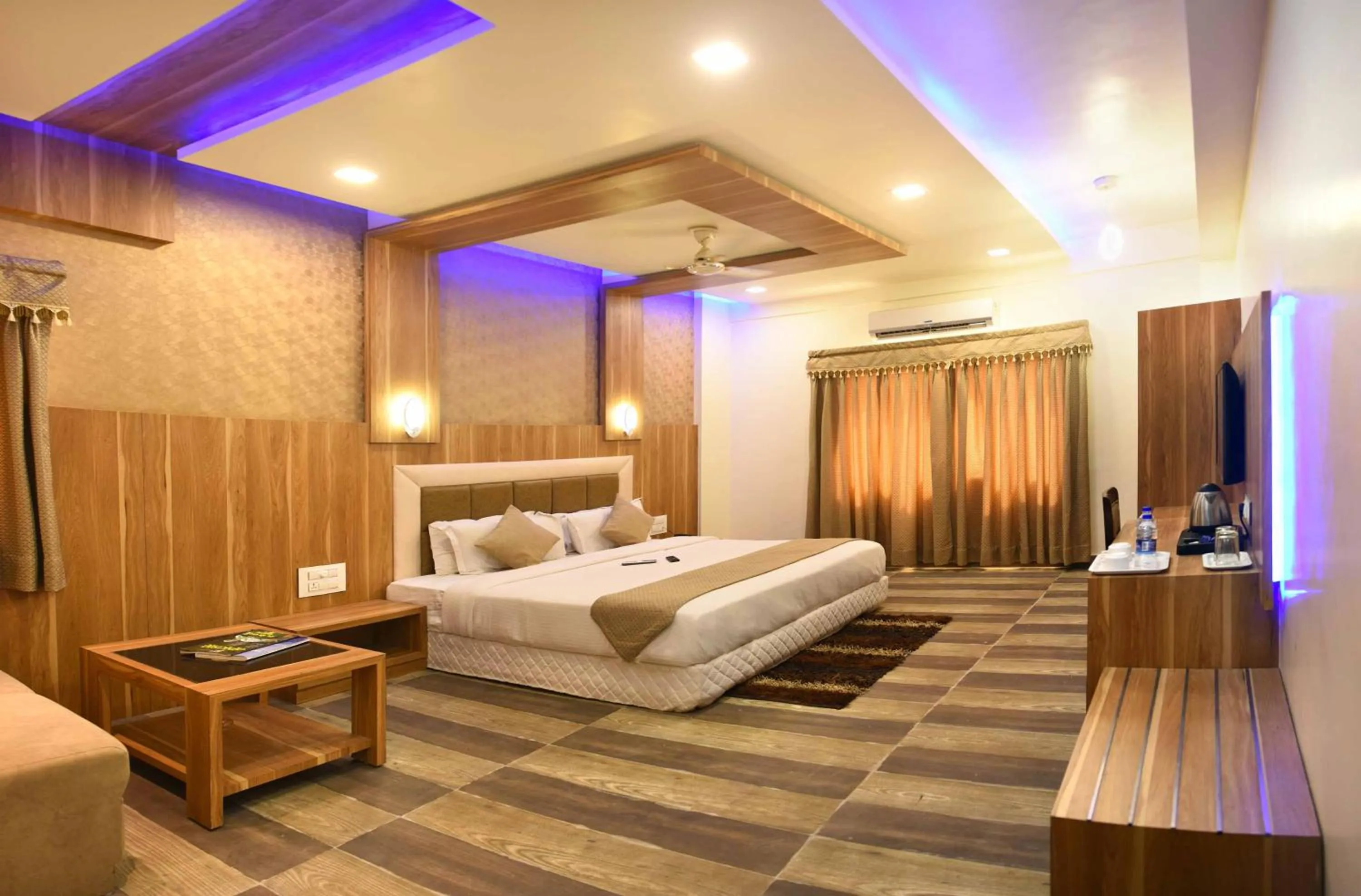 Bed in The Dwarika Hotel