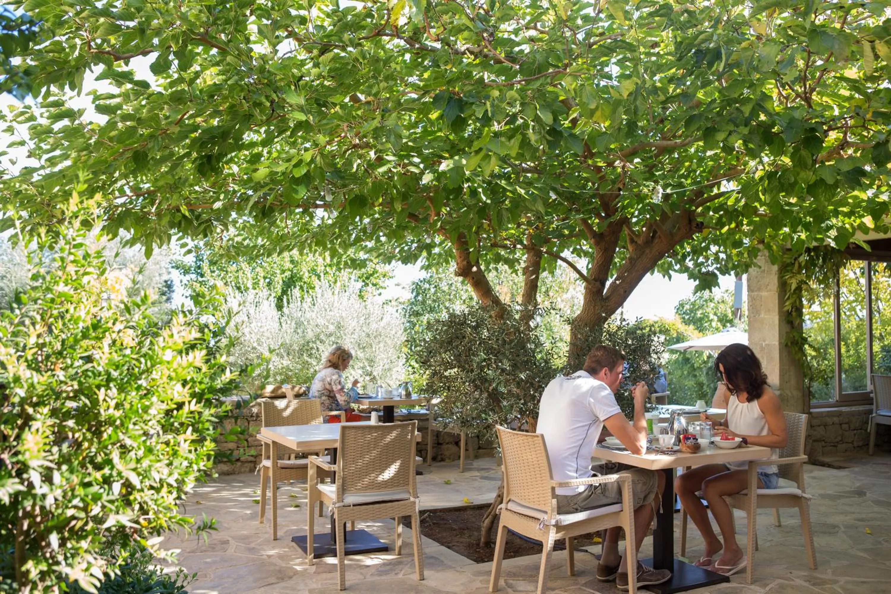 Breakfast in Kapsaliana Village Hotel
