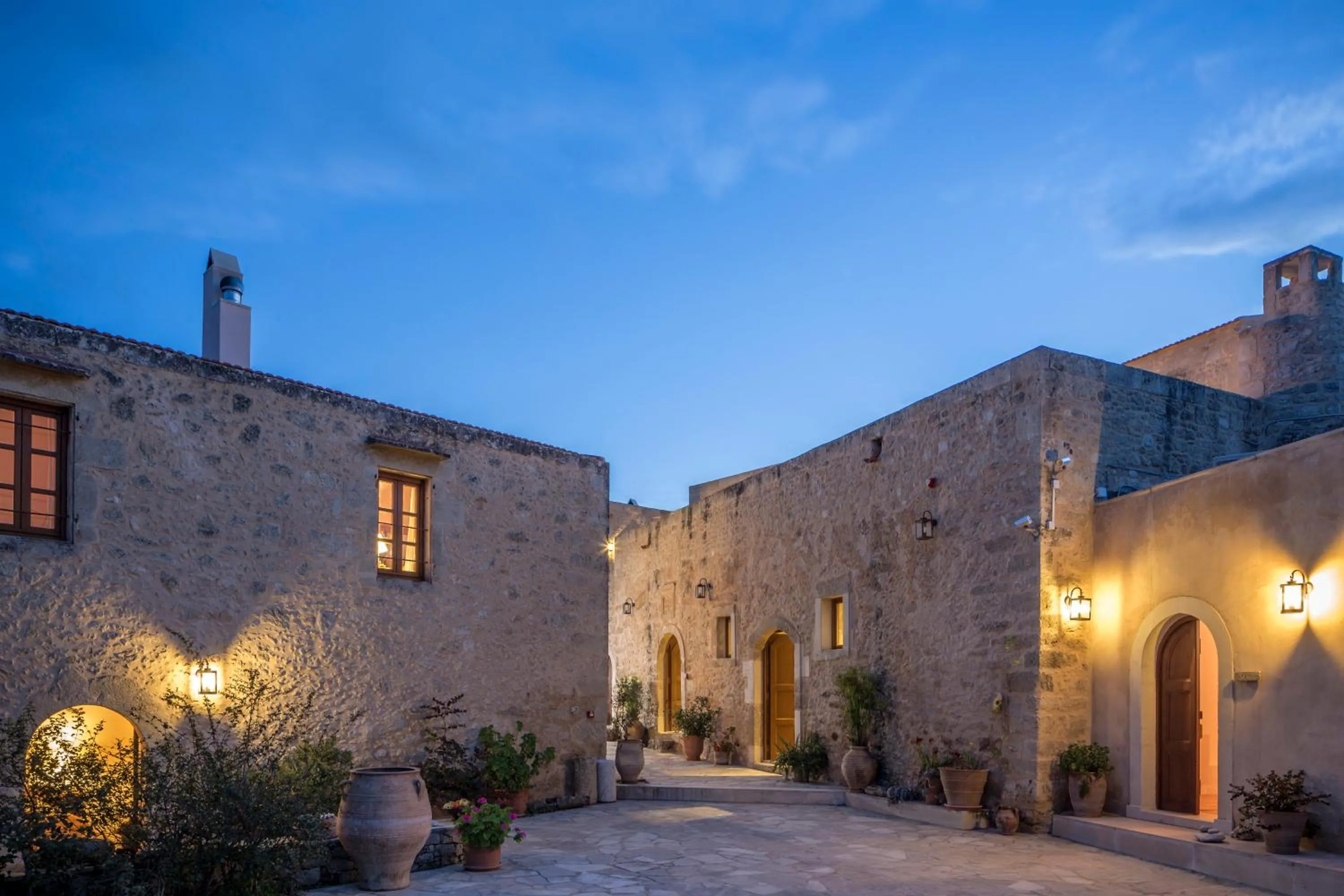 Facade/entrance in Kapsaliana Village Hotel