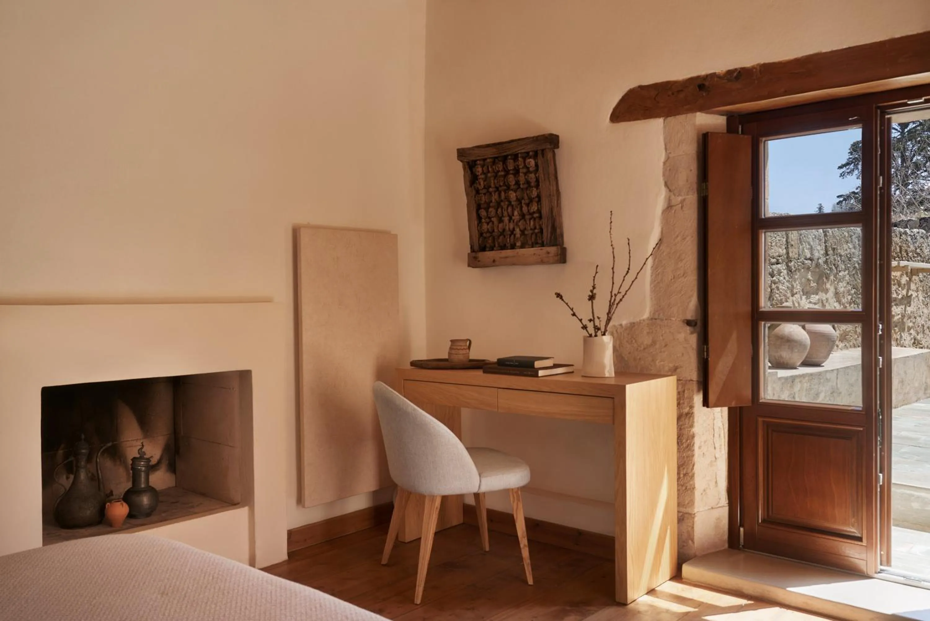 Bedroom in Kapsaliana Village Hotel