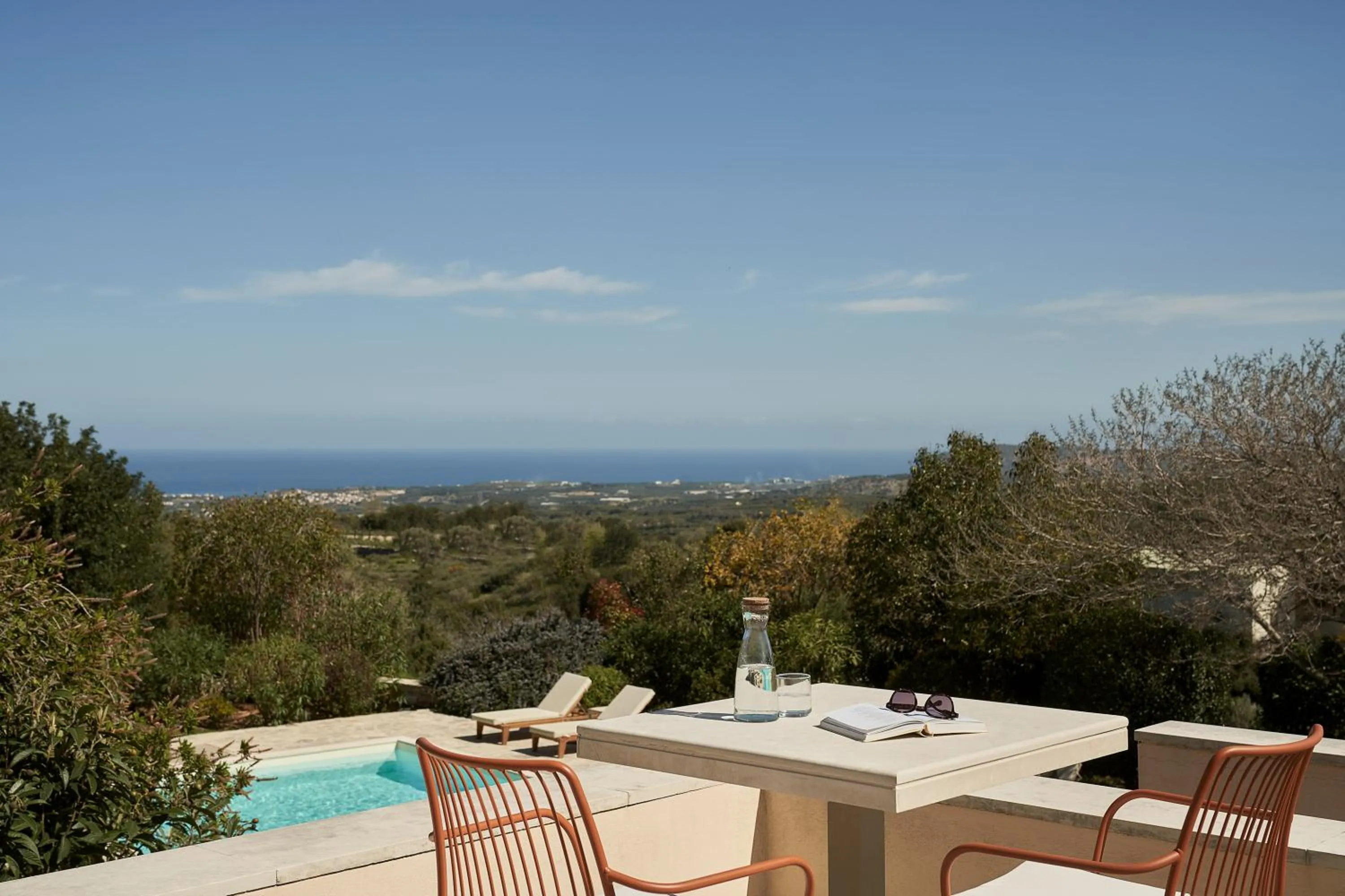Balcony/Terrace in Kapsaliana Village Hotel