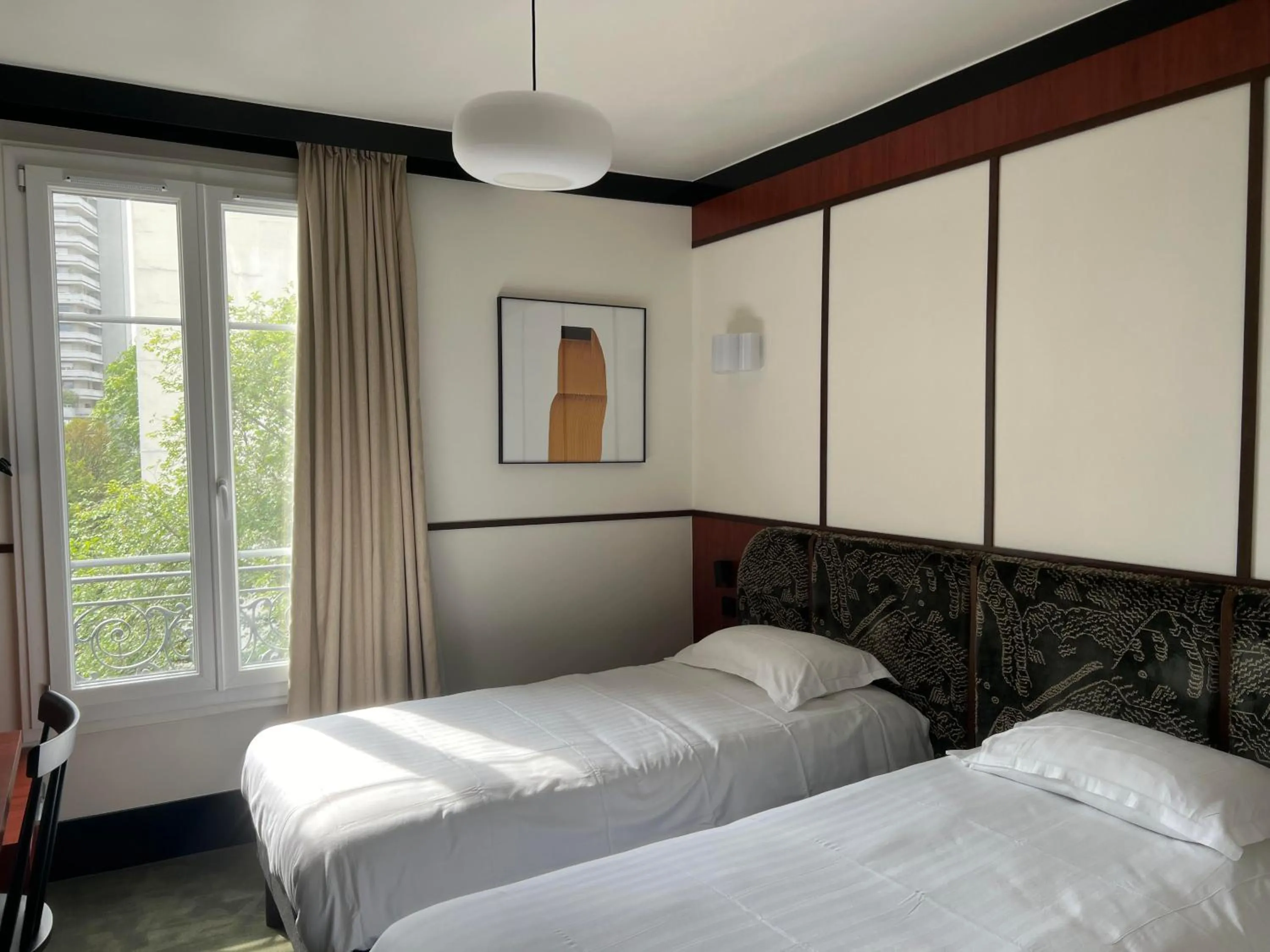 Photo of the whole room, Bed in Hôtel Marguerite