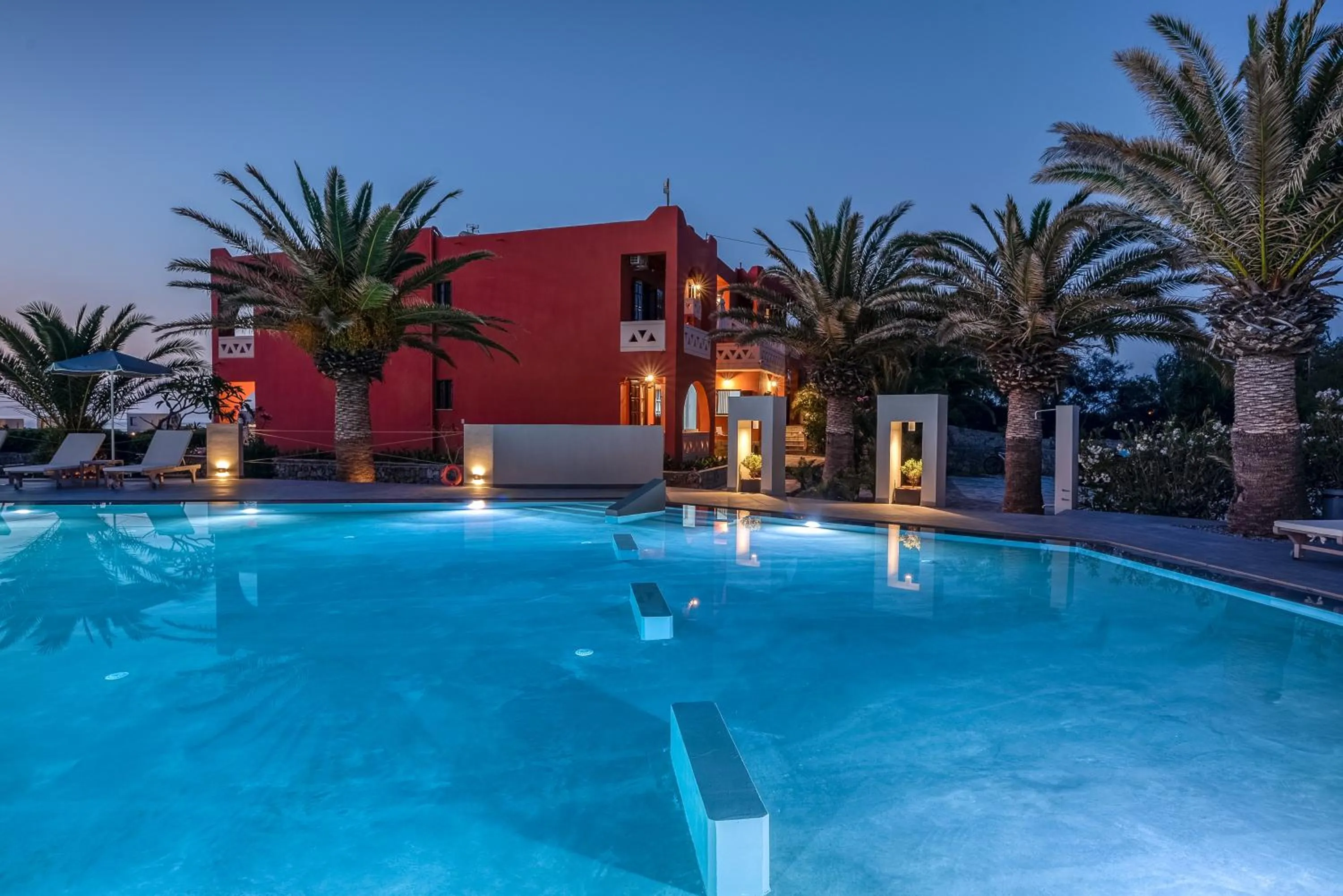 Swimming pool in Georgia Vicky Studios & Apartments