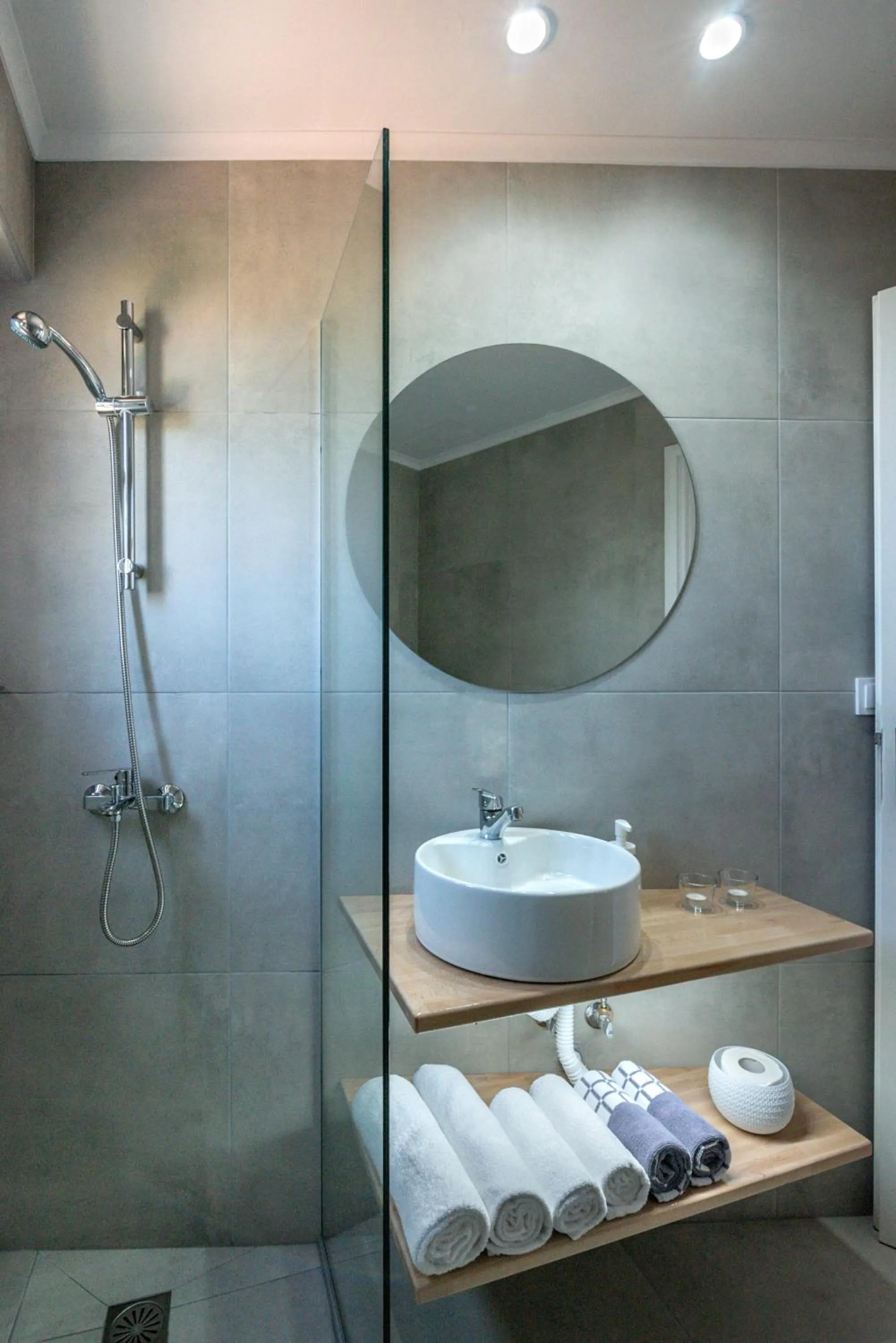 Bathroom in Georgia Vicky Studios & Apartments