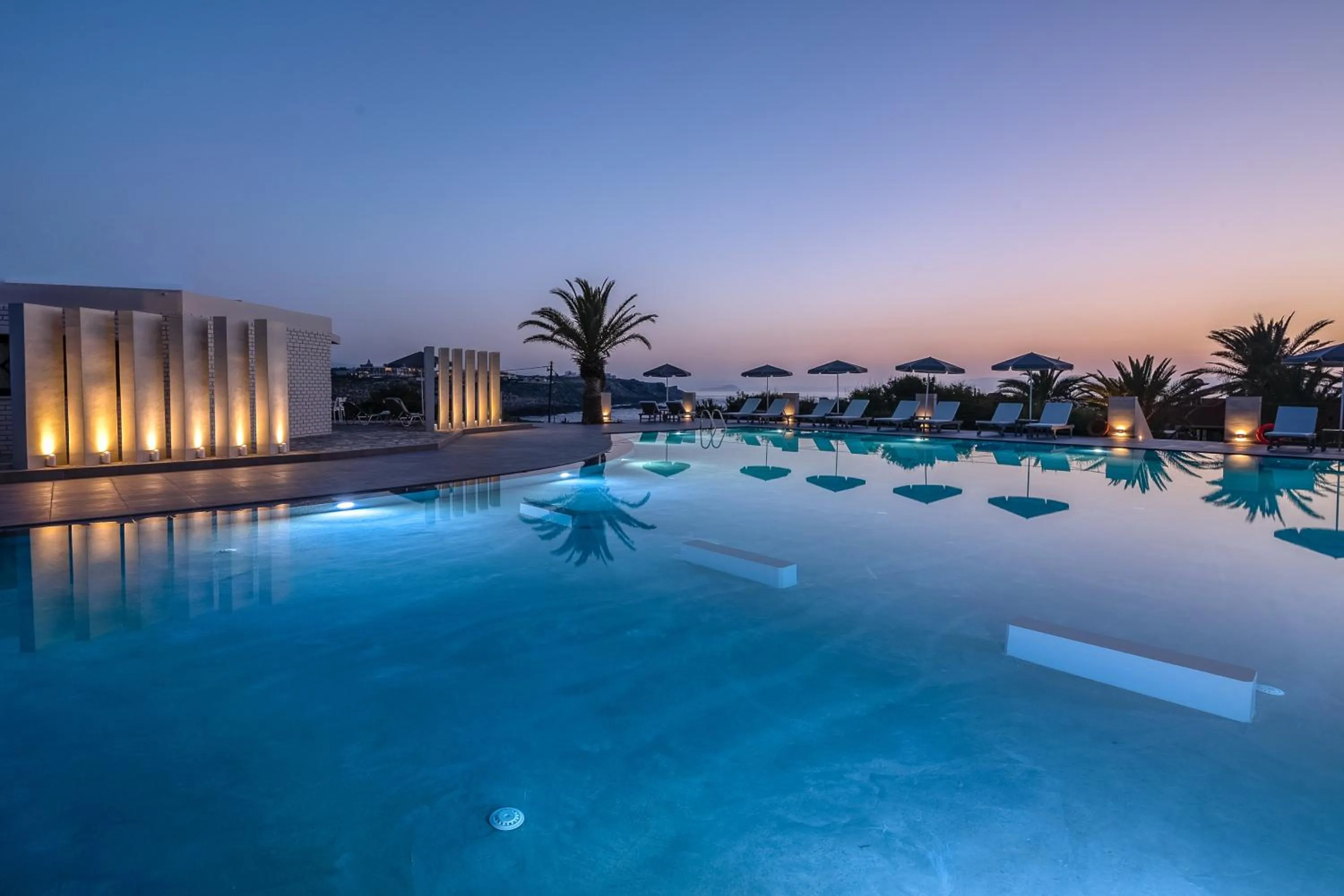 Swimming pool in Georgia Vicky Studios & Apartments